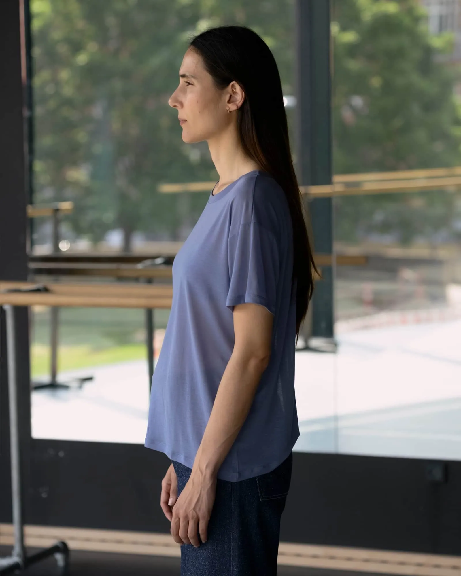 Loose Tee Shirt sold by Baserange product image thumbnail 4