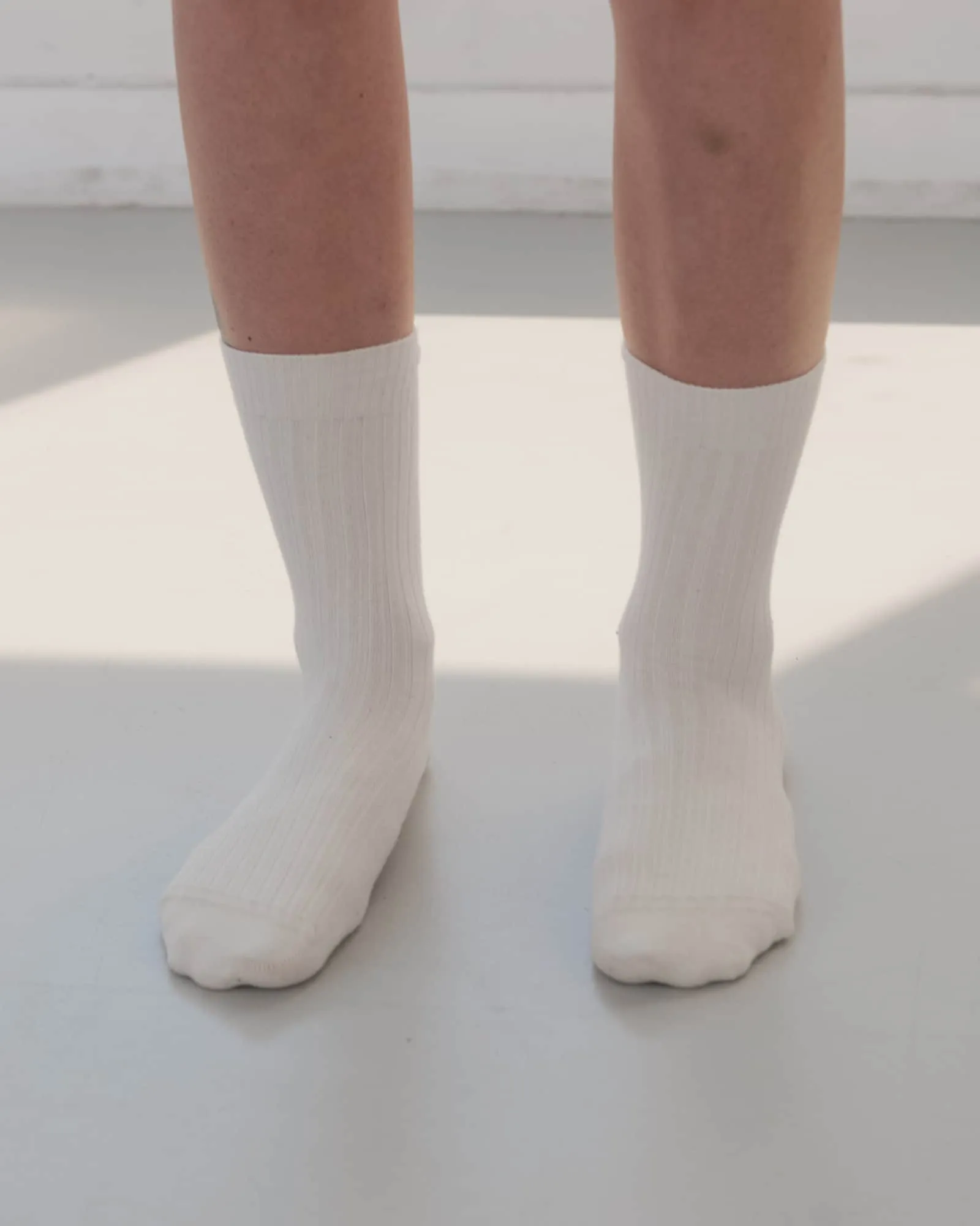 Rib Overankle Socks sold by Baserange