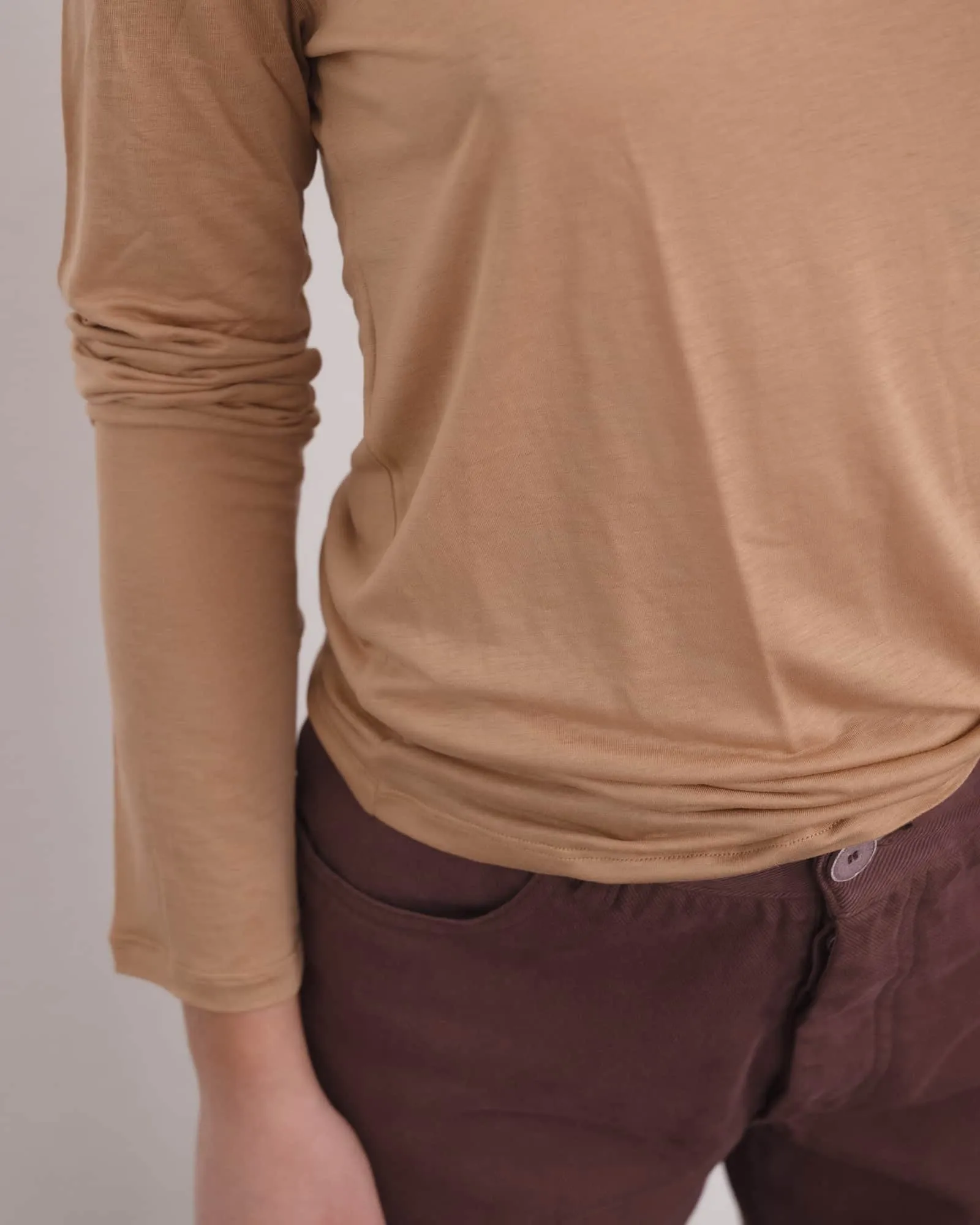 Racer Long Sleeve Tee sold by Baserange product image thumbnail 5