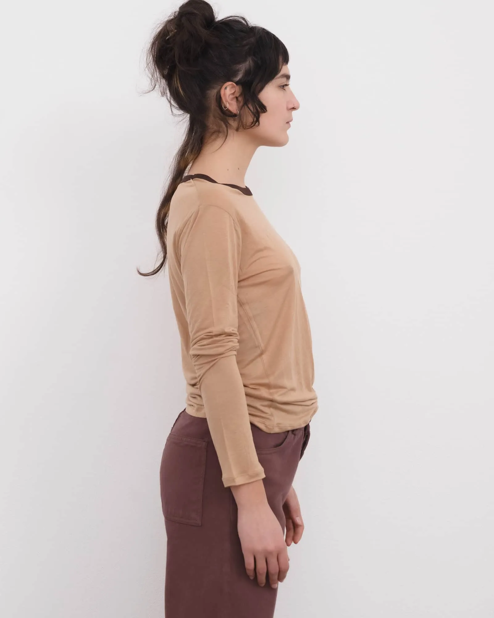 Racer Long Sleeve Tee sold by Baserange product image thumbnail 3
