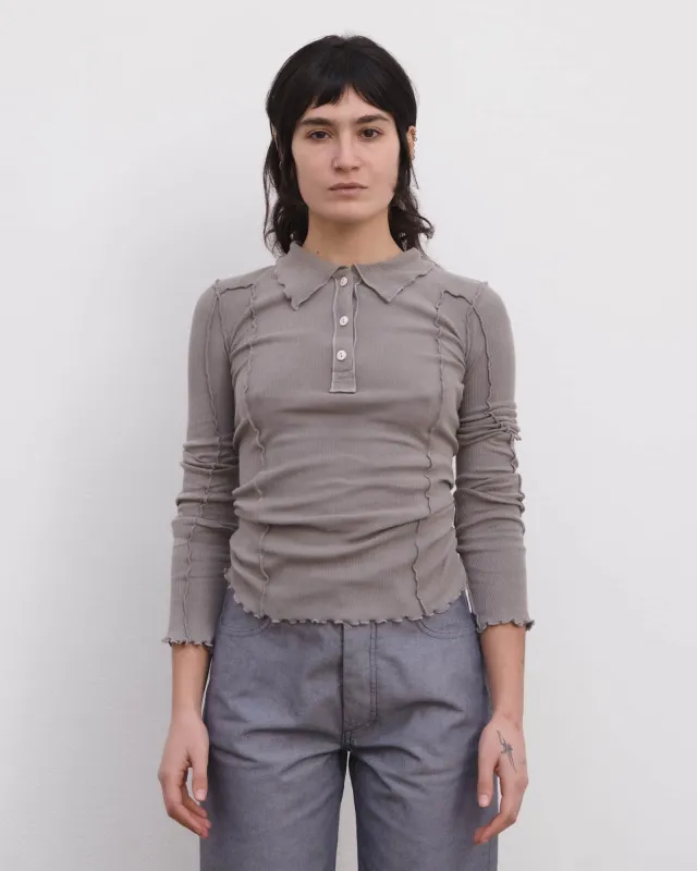 Omato Polo Long Sleeve Tee made by Baserange