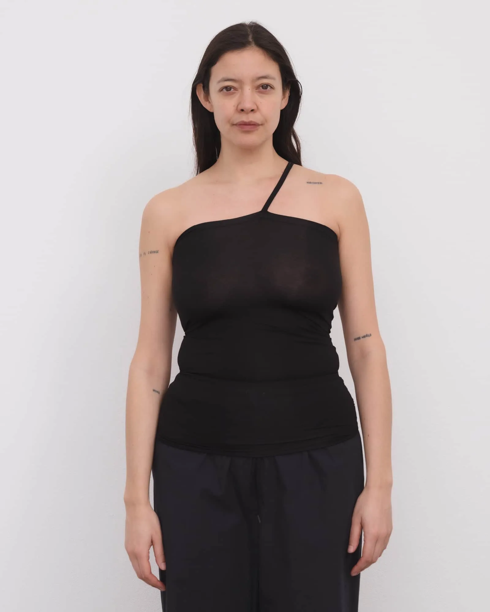 Nida One Strap Tank sold by Baserange