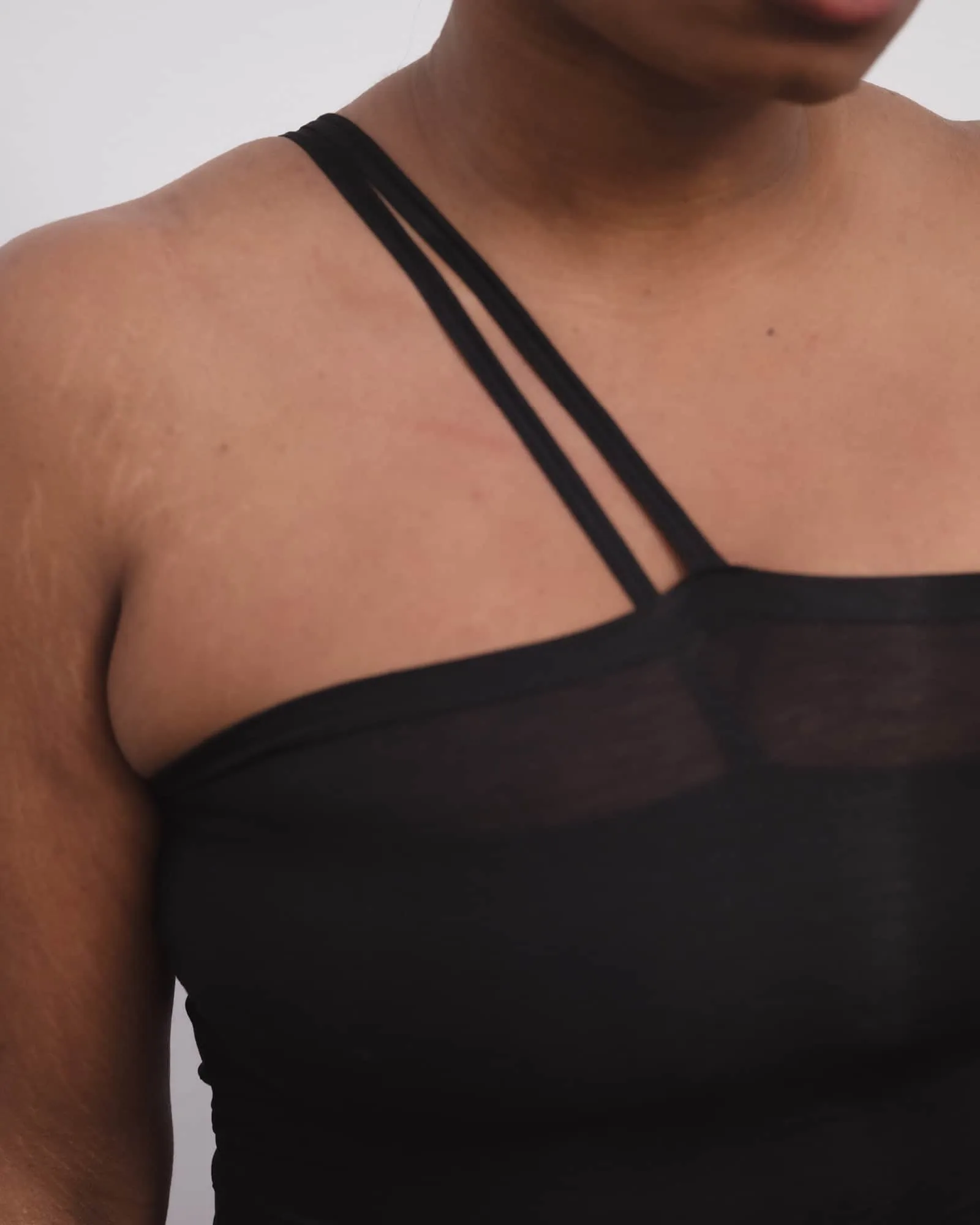 Nida One Strap Slip Dress sold by Baserange product image thumbnail 4