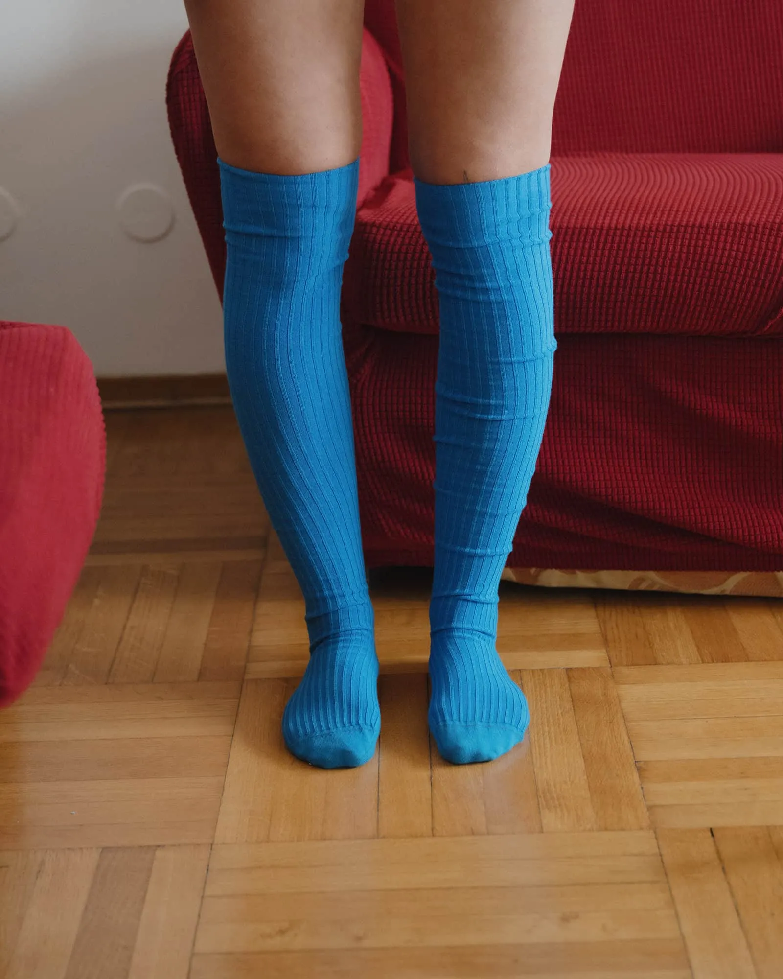 Rib Overknee Socks sold by Baserange