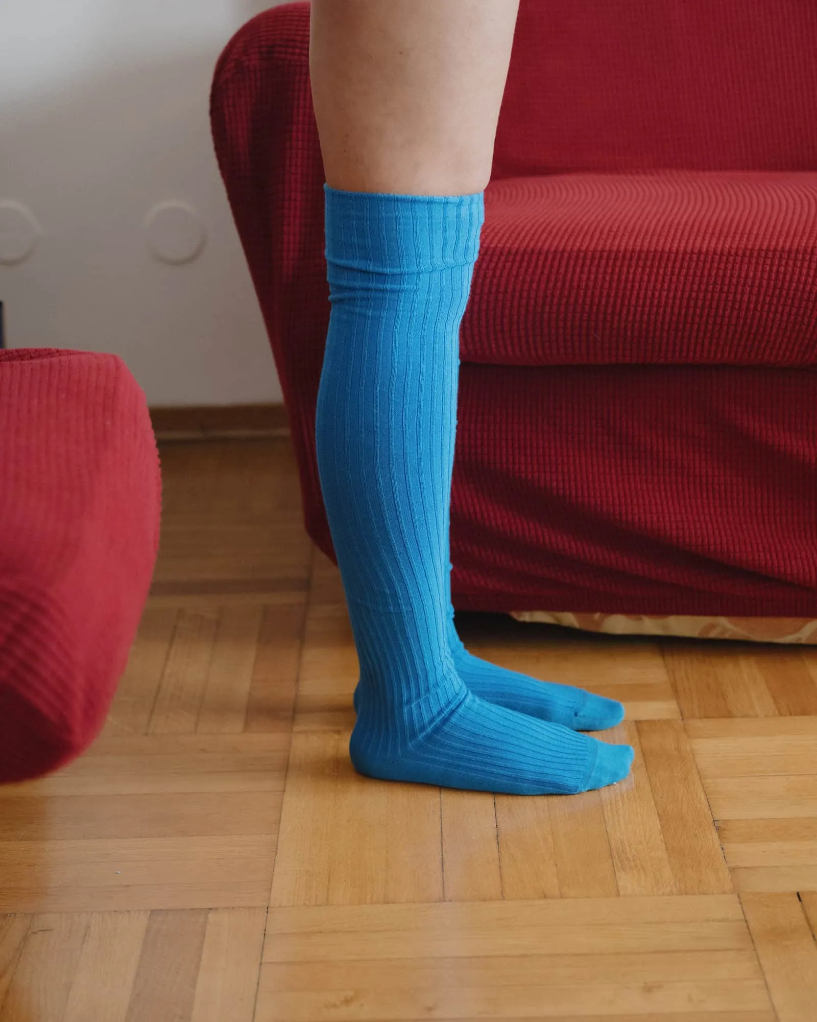 Rib Overknee Socks sold by Baserange product image thumbnail 3