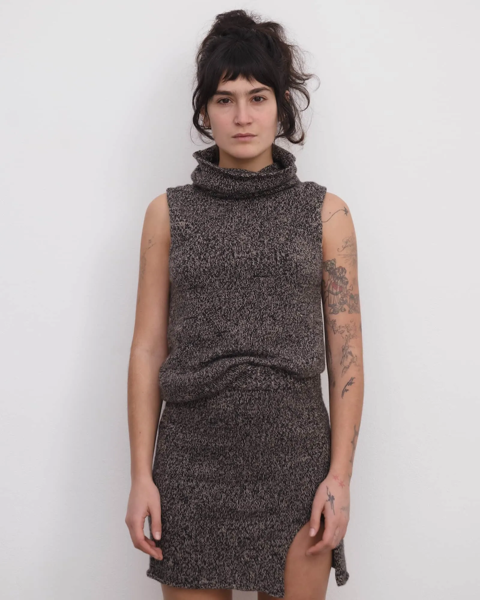 Kem Turtleneck Vest sold by Baserange
