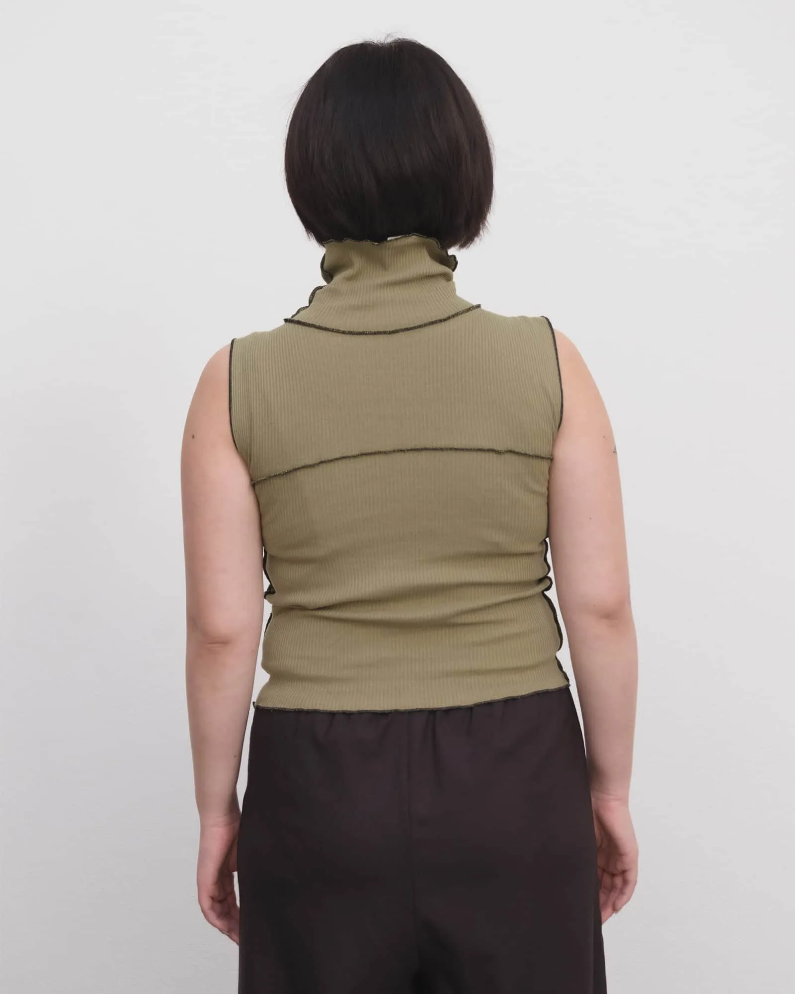 Cinder Turtleneck Tank sold by Baserange product image thumbnail 3