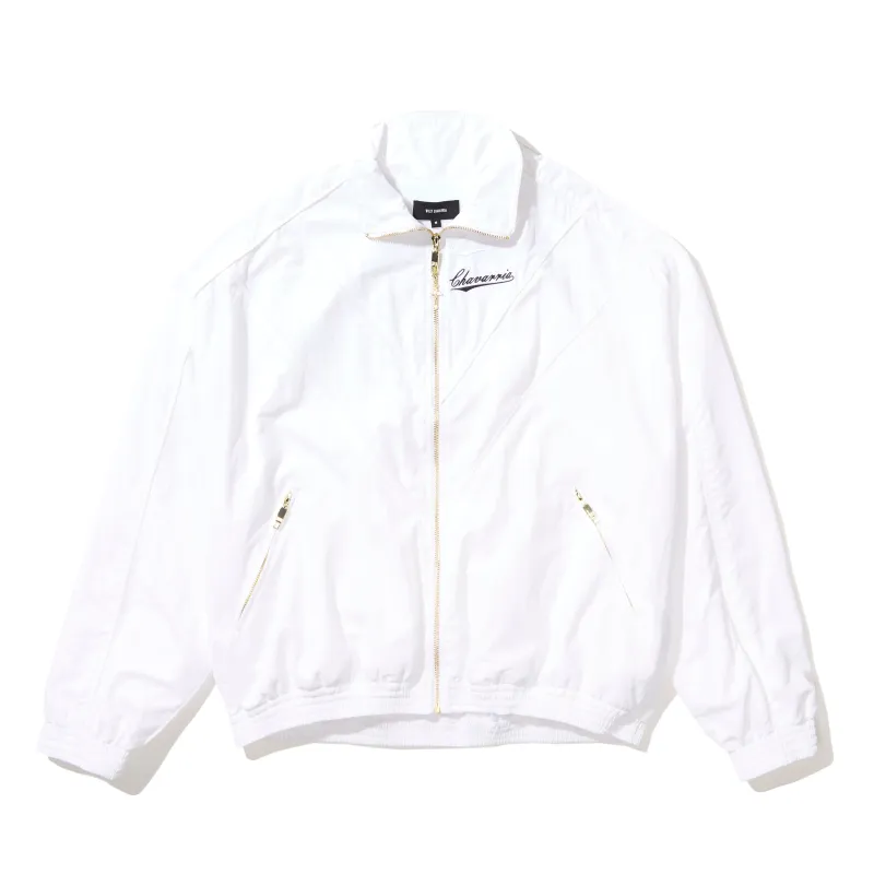 BAD BOY TRACK JACKET - WHITE made by Willy Chavarria