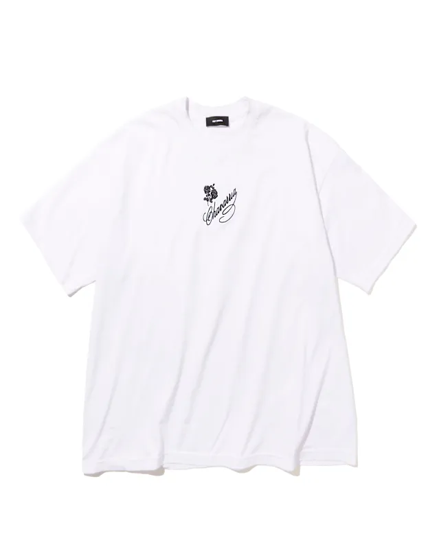 BIG BOY EMBROIDERED TEE - WHITE sold by Willy Chavarria