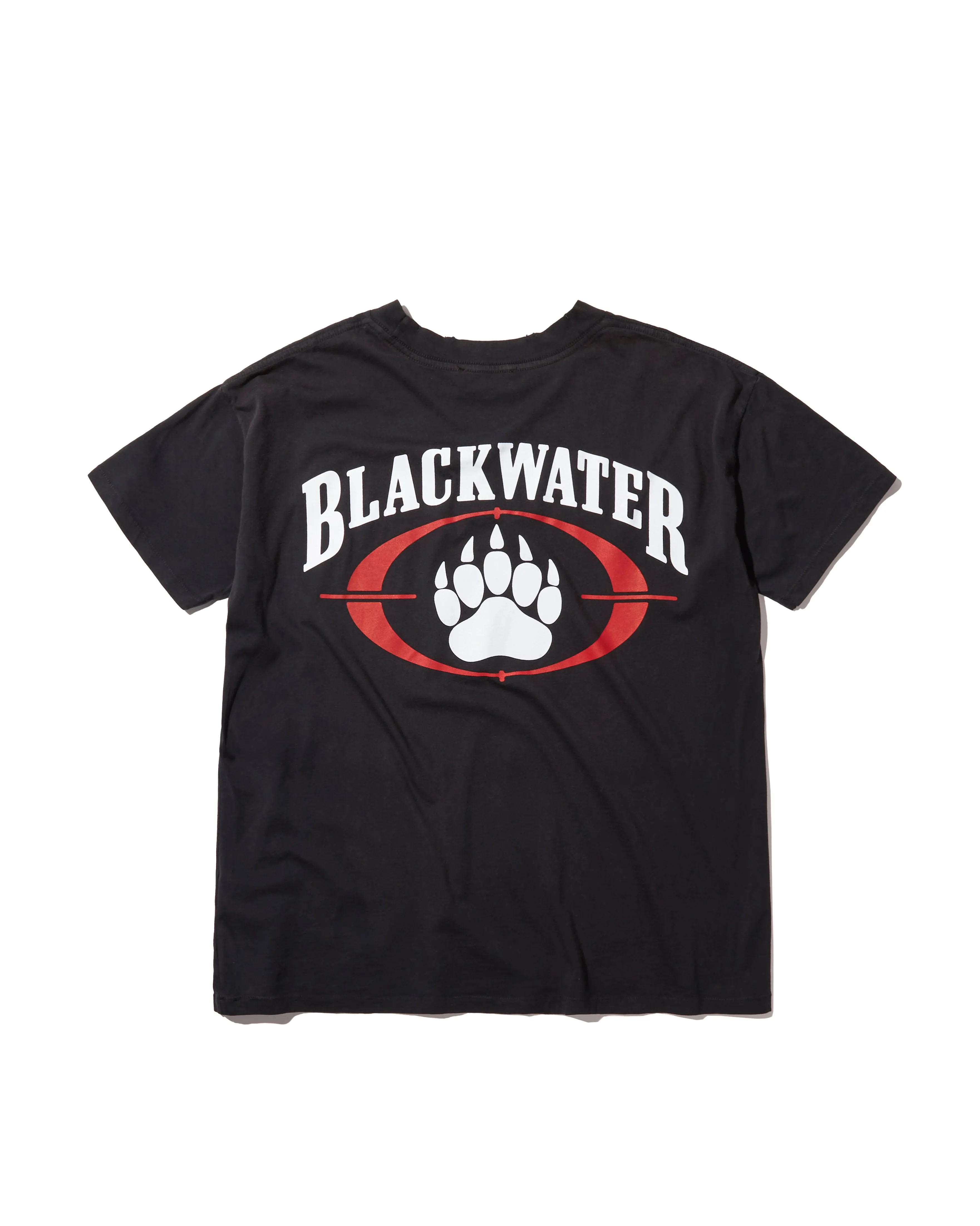 EASY TEE - "BLACK WATER" - WASHED BLACK sold by Willy Chavarria product image thumbnail 3