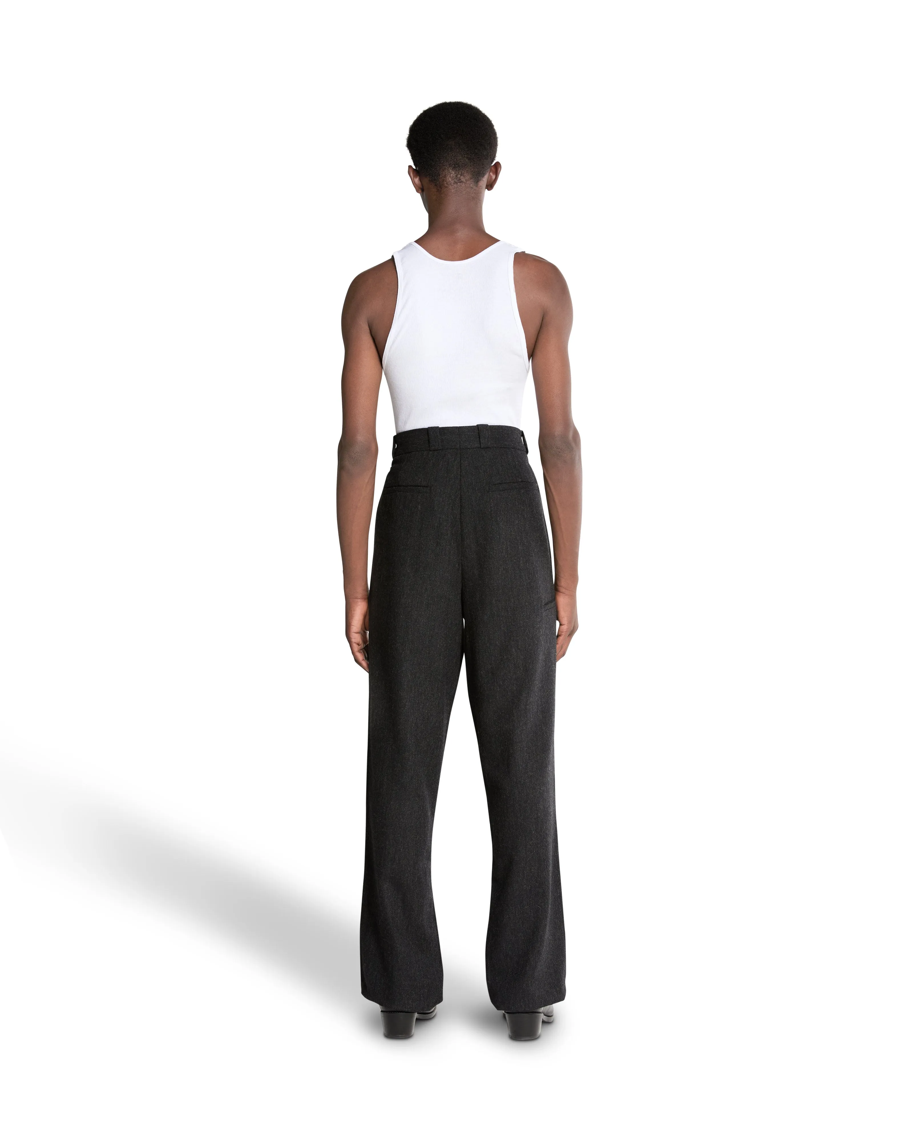 JALISCO TROUSER - CHARCOAL sold by Willy Chavarria product image thumbnail 3