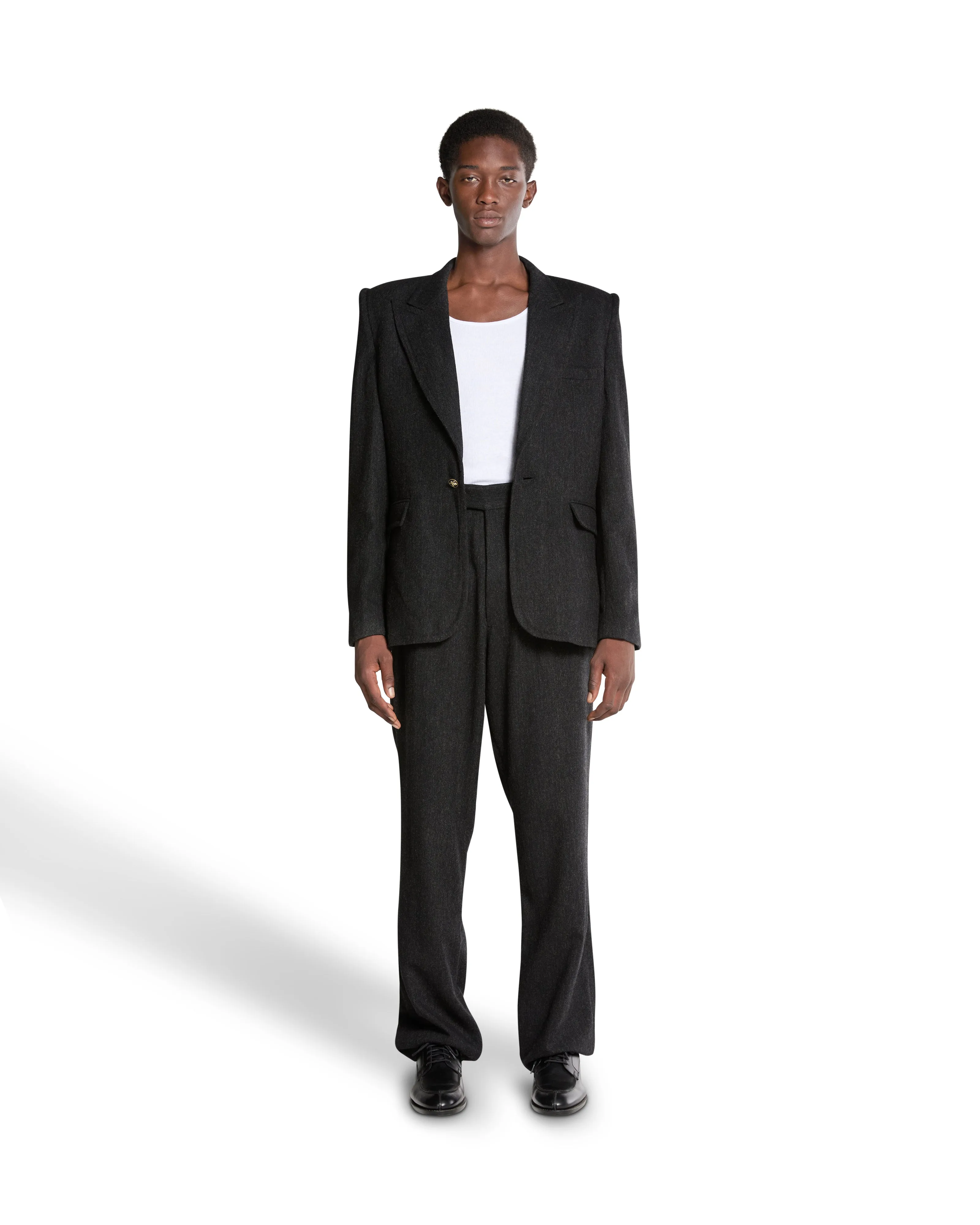 JALISCO TROUSER - CHARCOAL sold by Willy Chavarria product image thumbnail 4