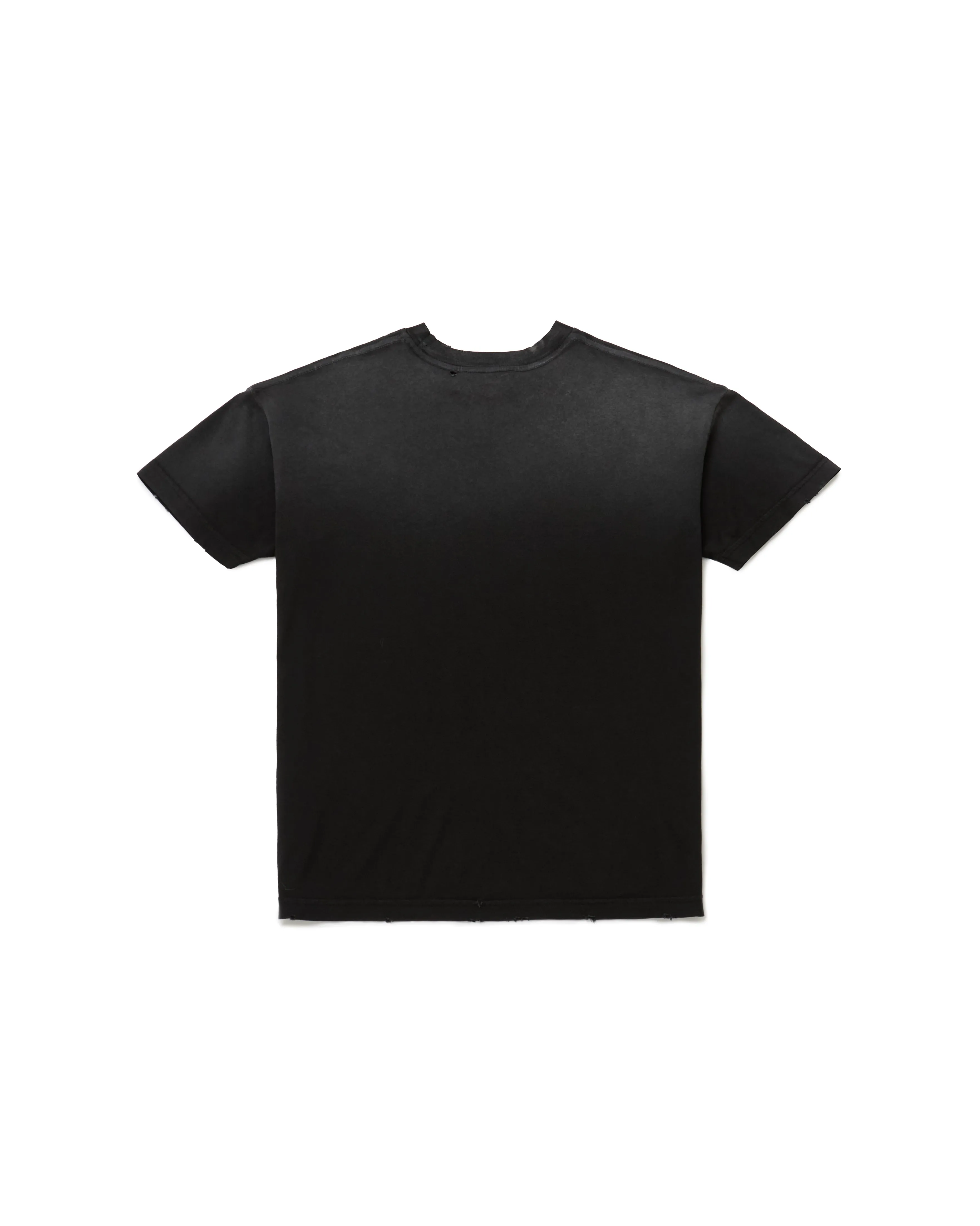 LOVER GIVER EASY TEE (DESTROYED) - BLACK sold by Willy Chavarria product image thumbnail 3