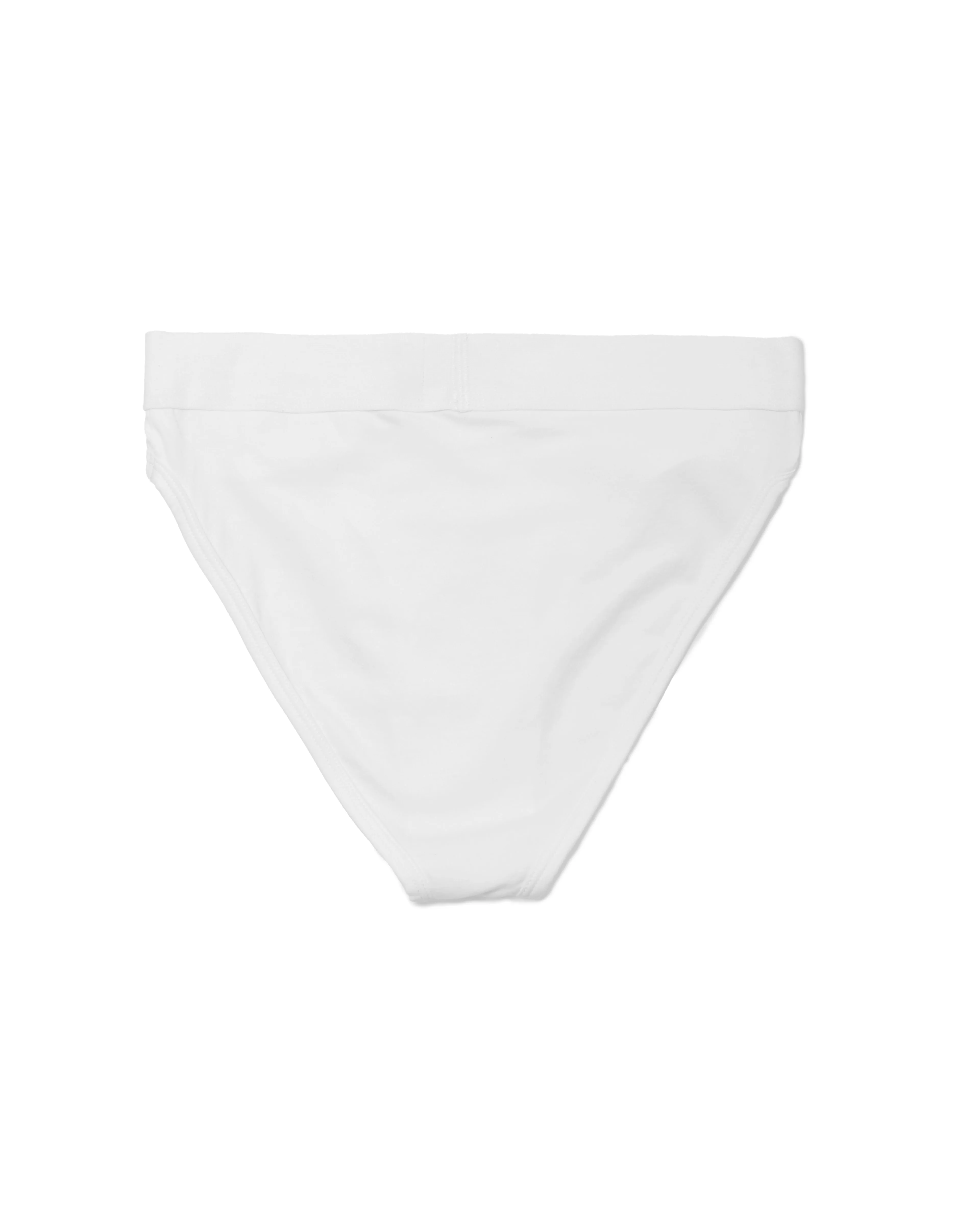 WOMEN'S HIGH WAISTED BRIEF - WHITE sold by Willy Chavarria product image thumbnail 2