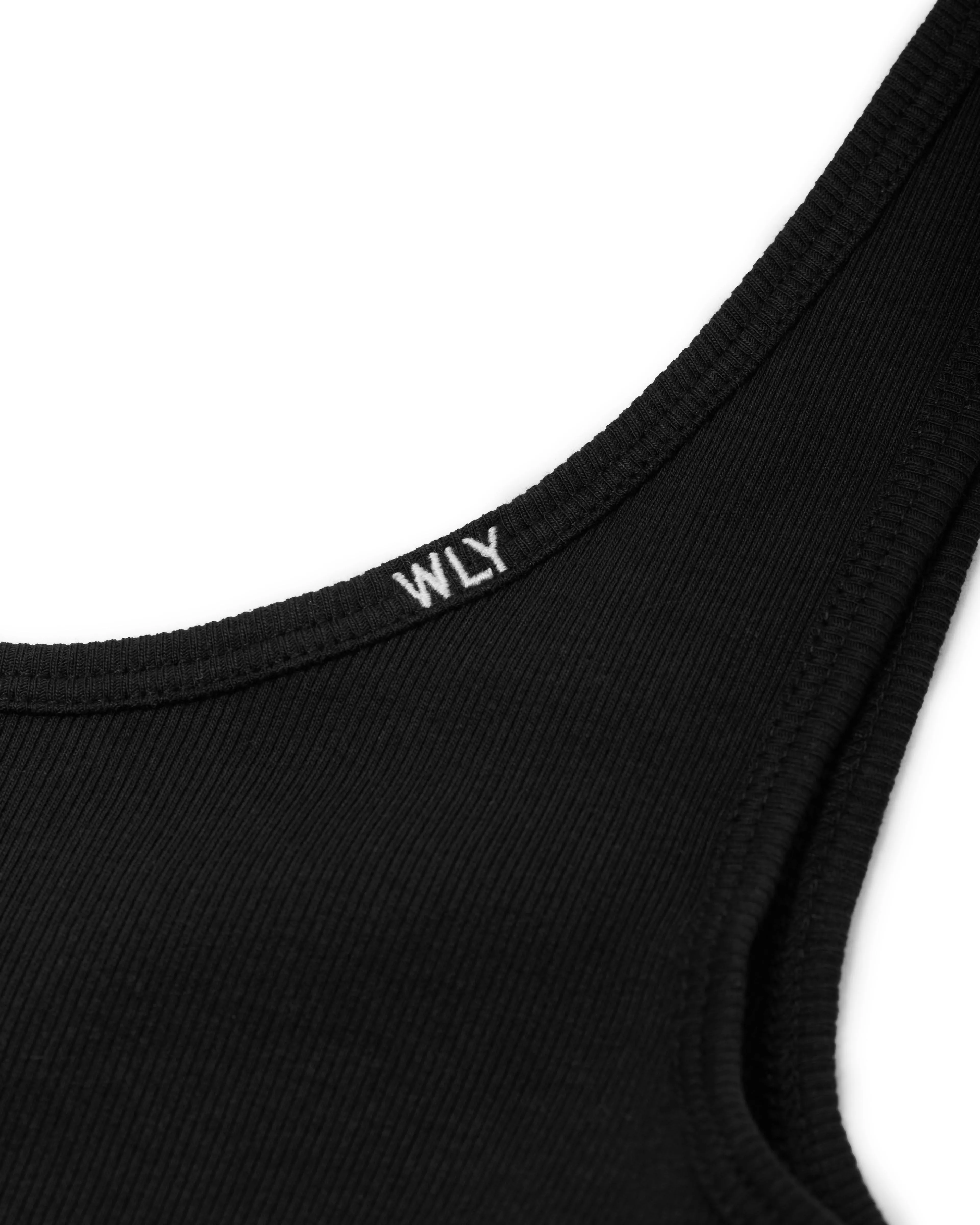 WOMEN'S BRALETTE TANK - BLACK sold by Willy Chavarria product image thumbnail 3