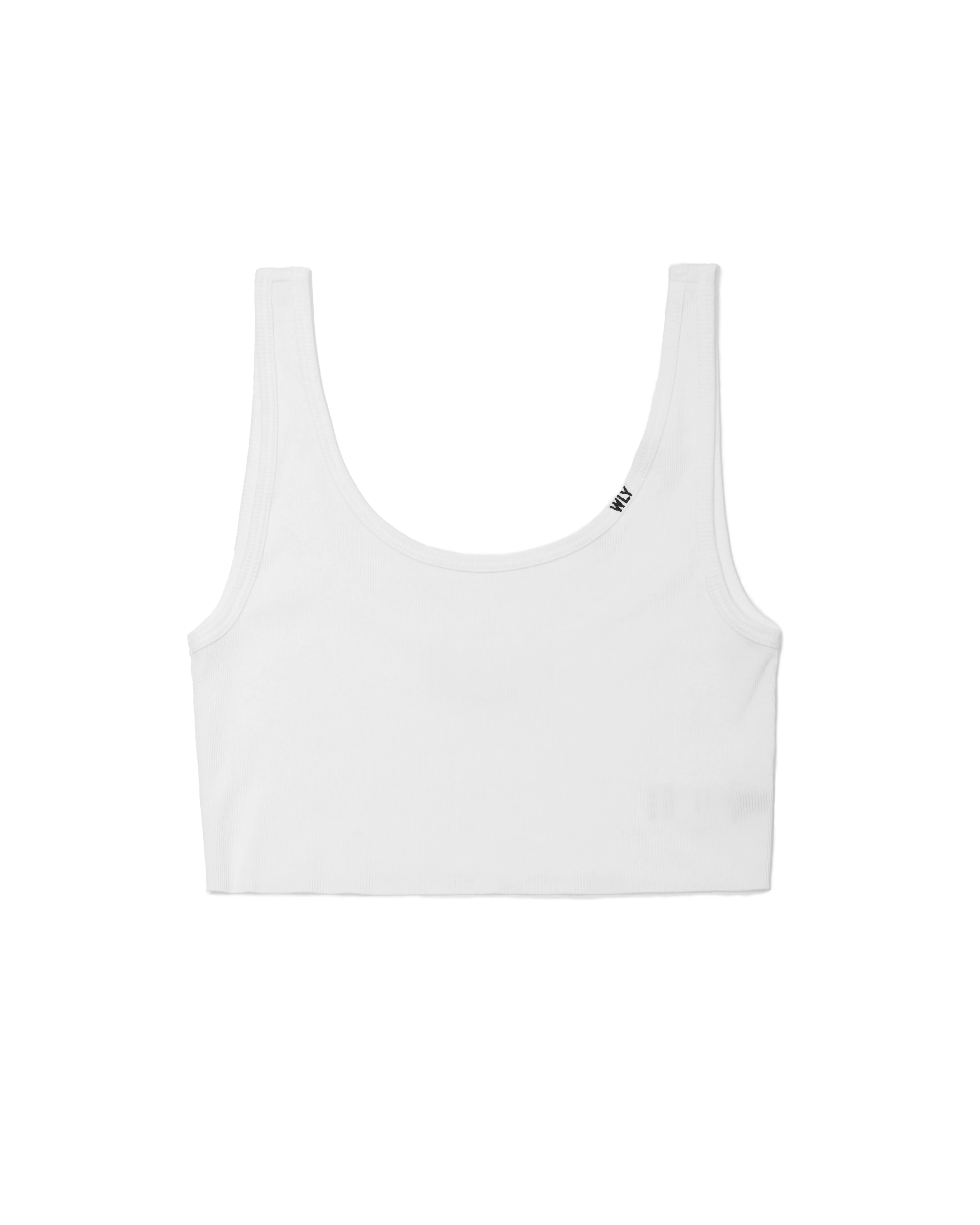 WOMEN'S BRALETTE TANK - WHITE sold by Willy Chavarria