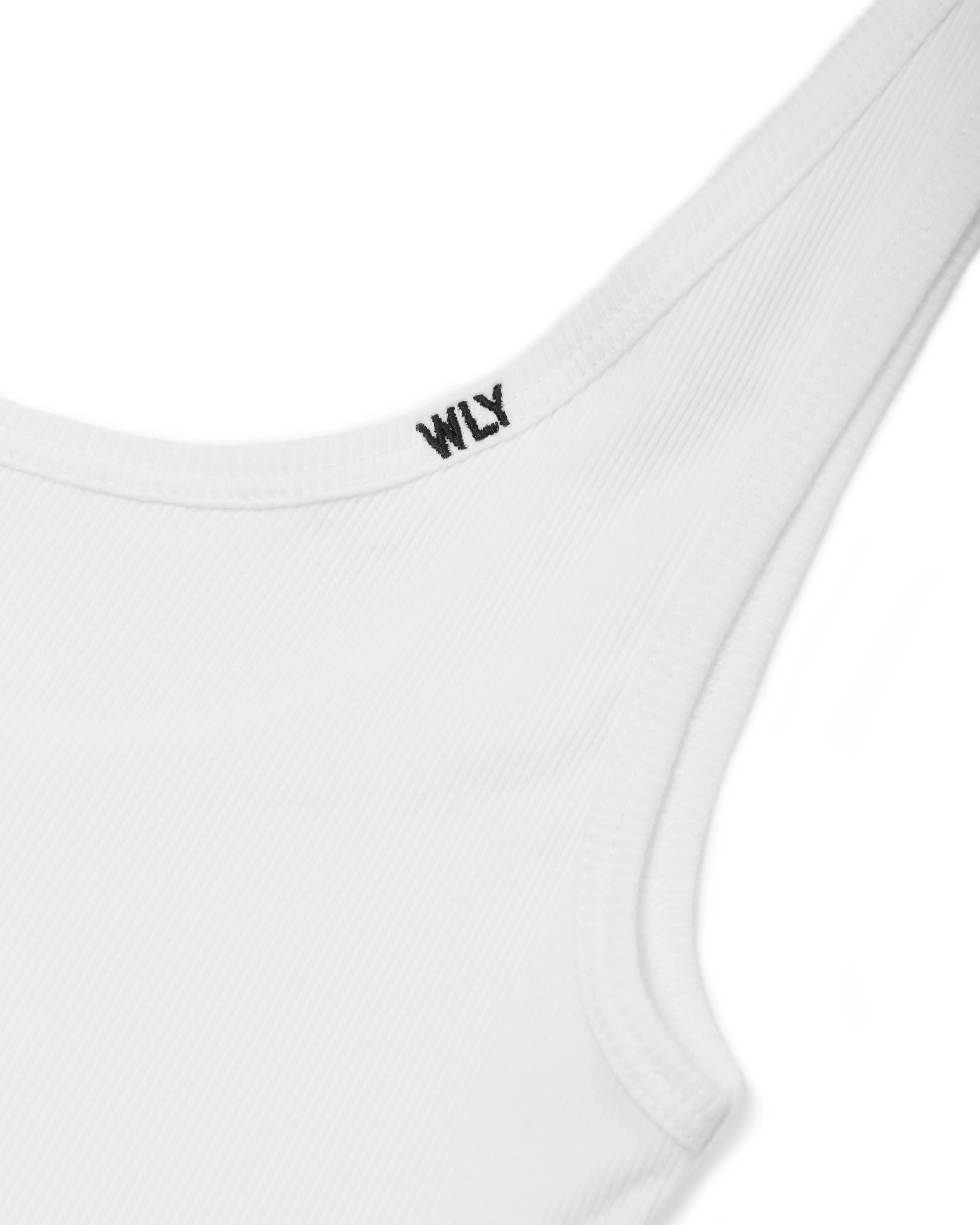 WOMEN'S BRALETTE TANK - WHITE sold by Willy Chavarria product image thumbnail 3