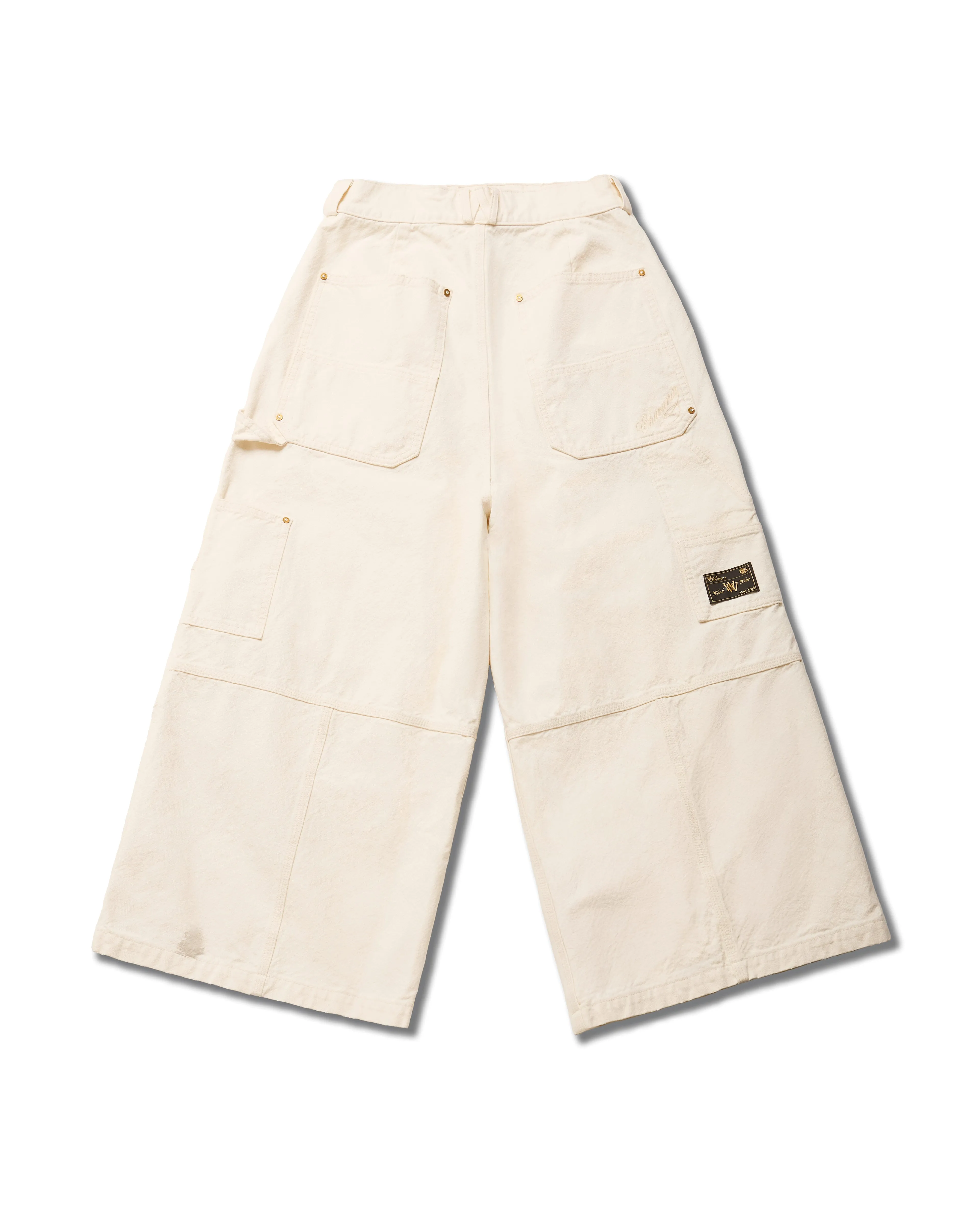 STOCKTON DOUBLE KNEE PANT - TOFU sold by Willy Chavarria product image thumbnail 2