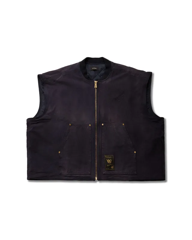 STOCKTON VEST - PEACOAT sold by Willy Chavarria