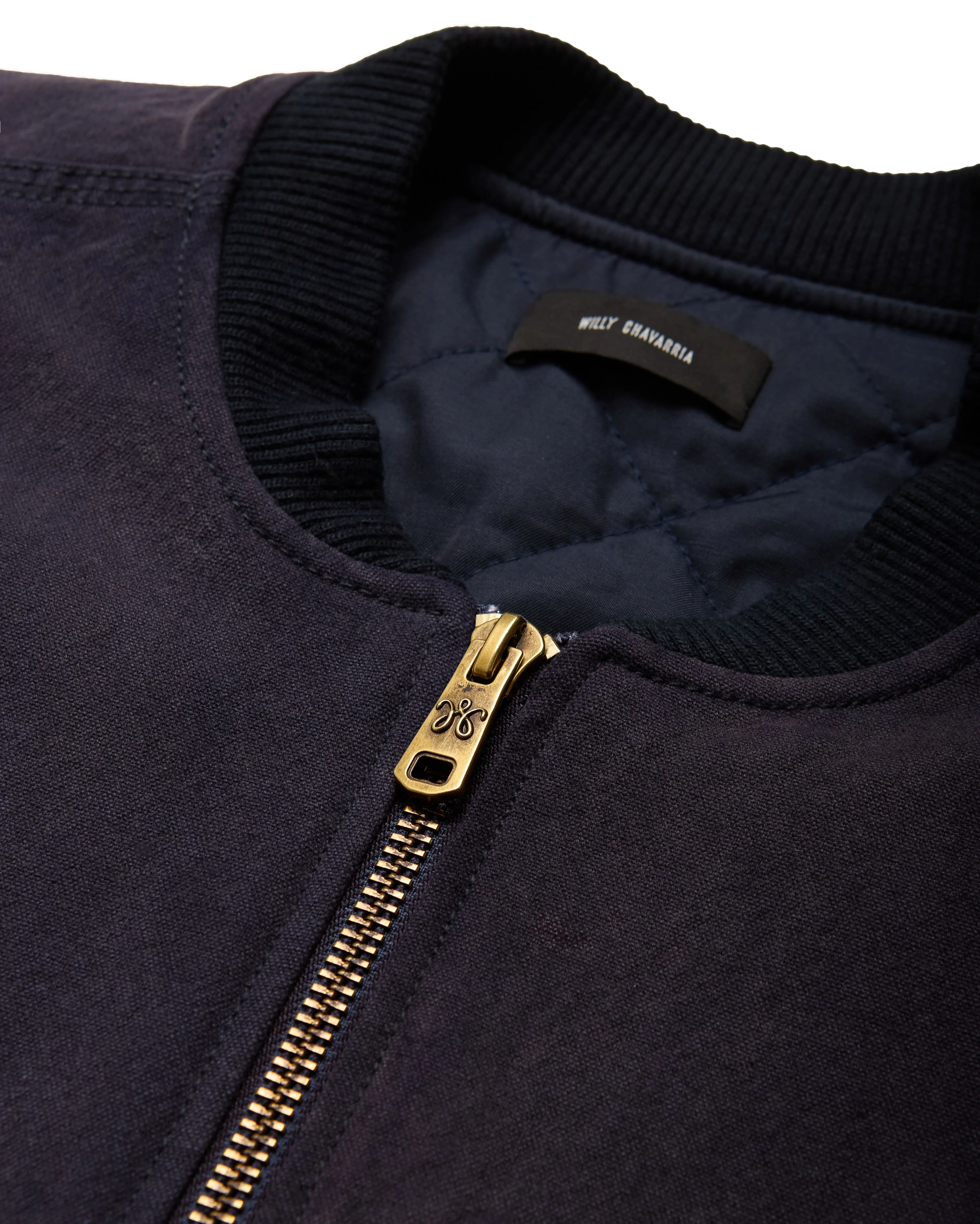 STOCKTON VEST - PEACOAT sold by Willy Chavarria product image thumbnail 4