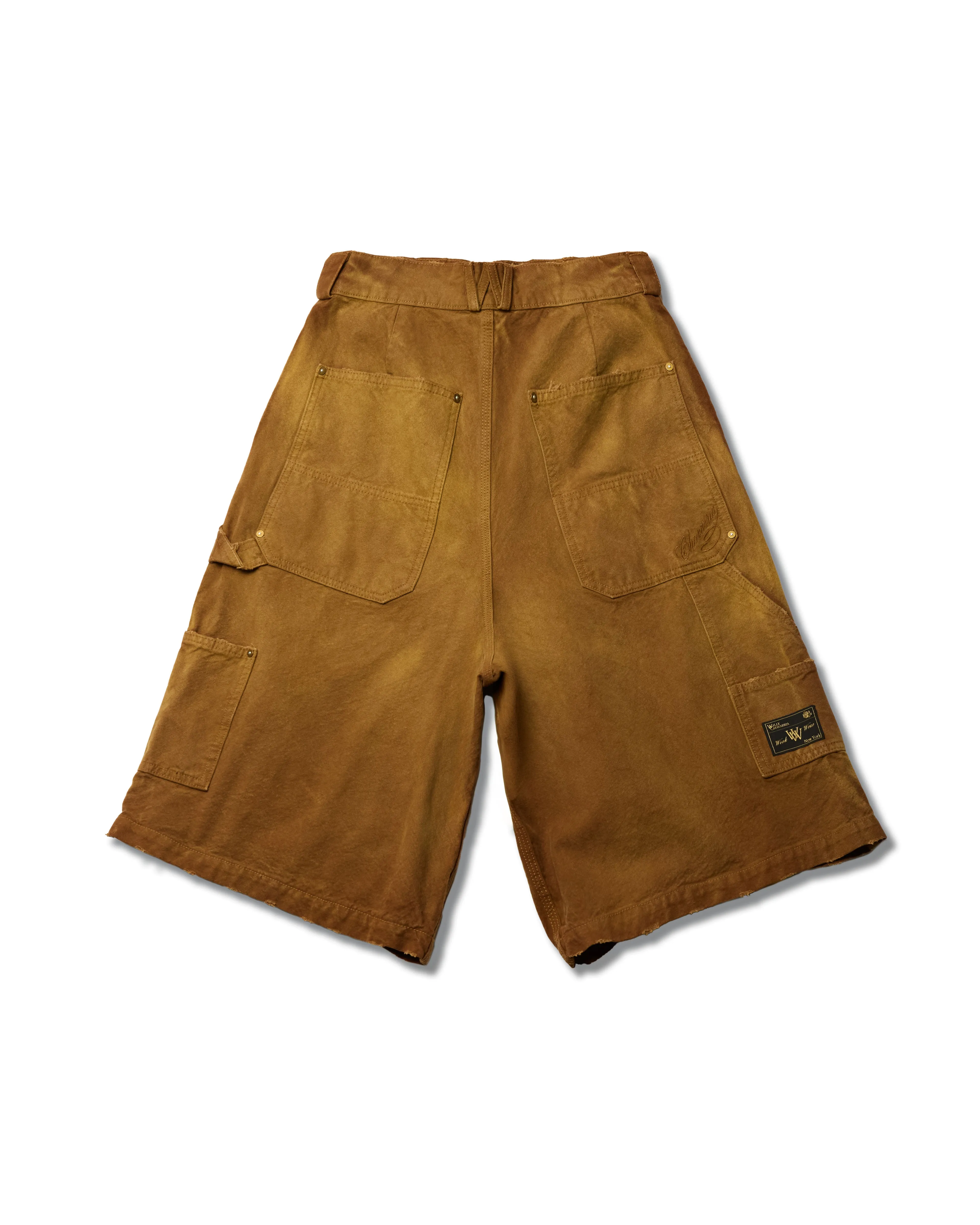 STOCKTON DOUBLE KNEE SHORT - TRIGO sold by Willy Chavarria product image thumbnail 5