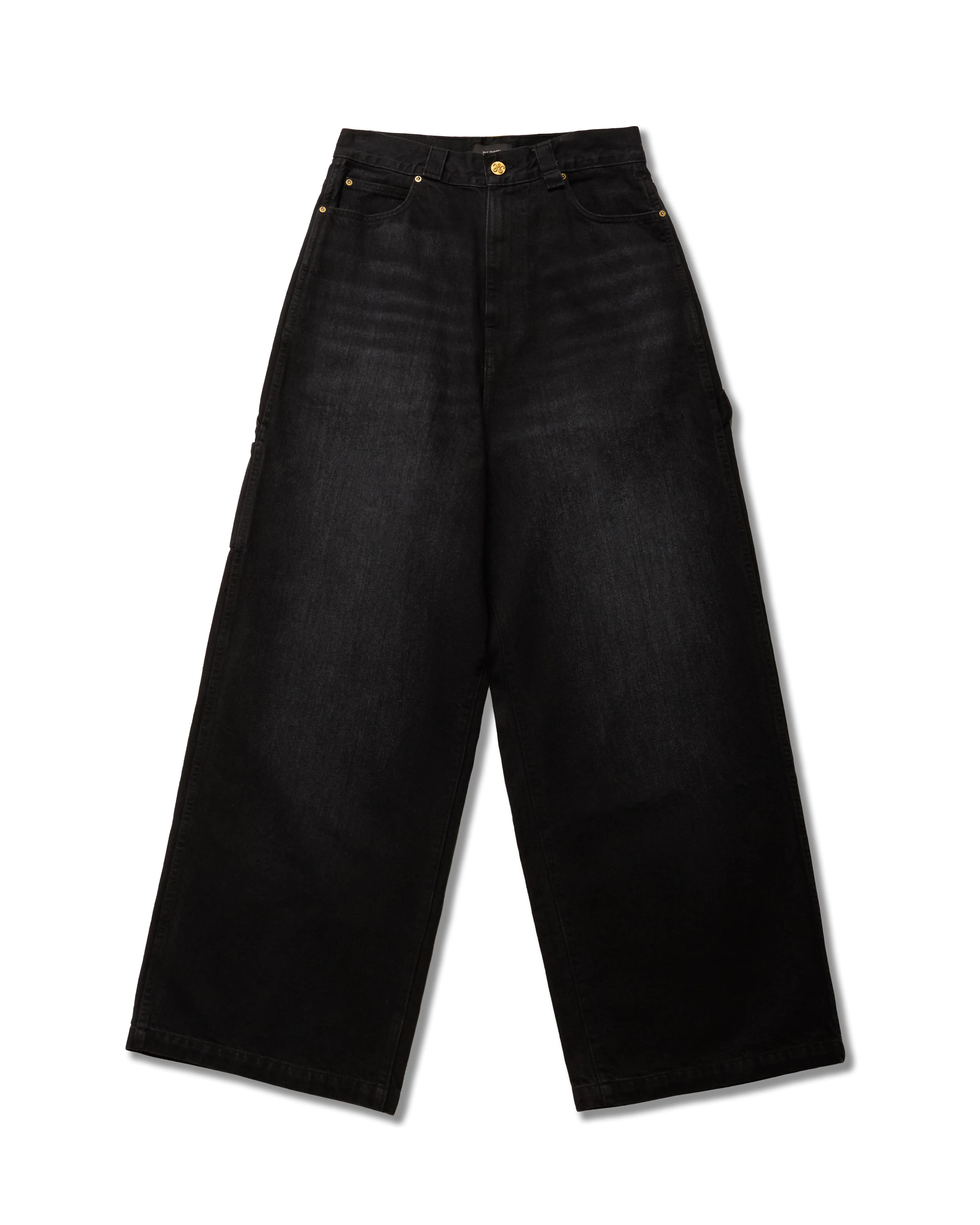 XL CARPENTER JEAN - BLACK DENIM sold by Willy Chavarria