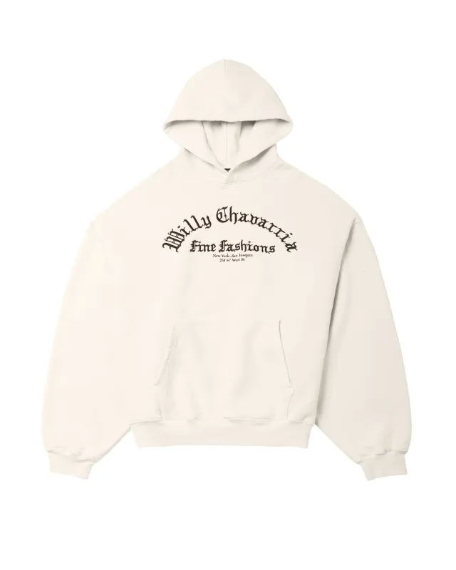 WILLY GYMNASIO JUGGERNAUT PULLOVER - WHITE sold by Willy Chavarria