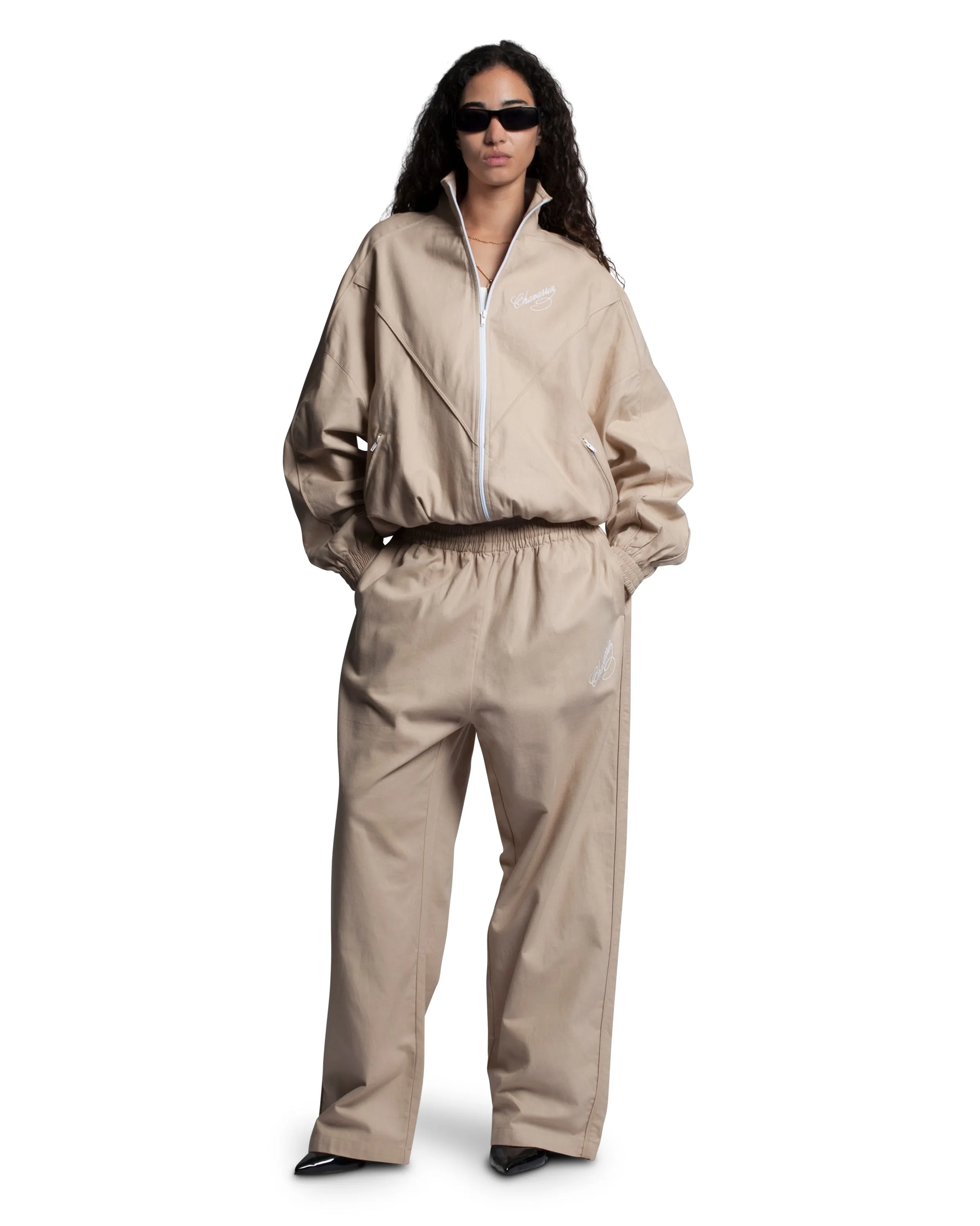 RUFF RIDER TRACK JACKET - KHAKI sold by Willy Chavarria product image thumbnail 5