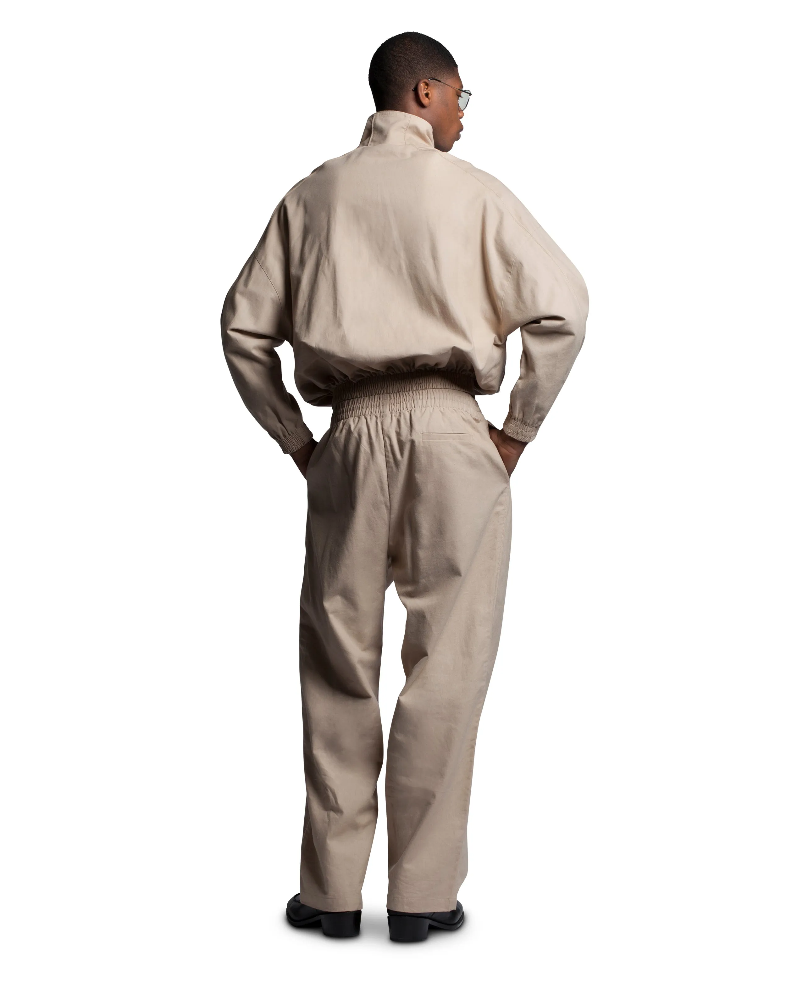 RUFF RIDER TRACK JACKET - KHAKI sold by Willy Chavarria product image thumbnail 4