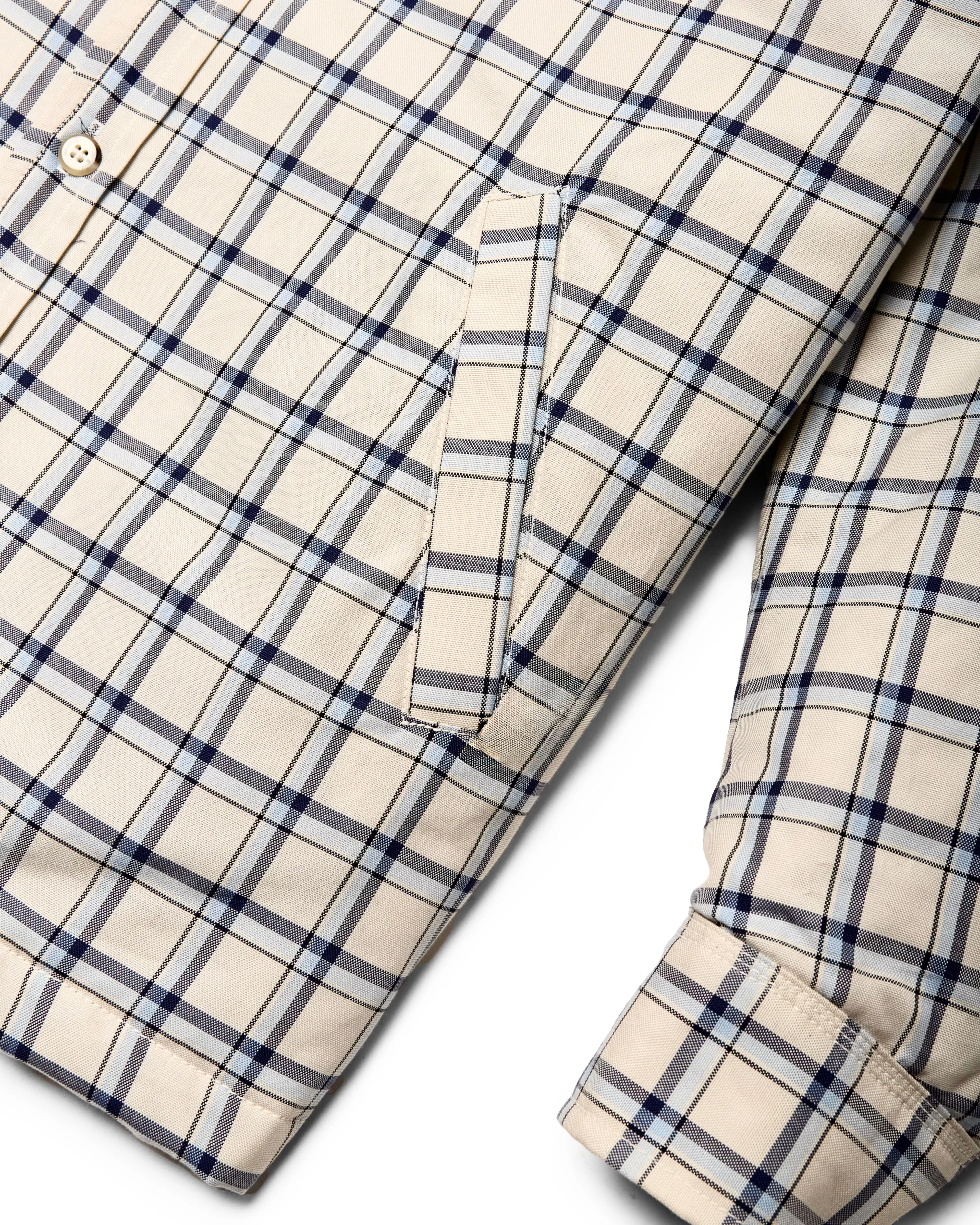 QUILTED OVERSHIRT - LIGHT BLUE sold by Willy Chavarria product image thumbnail 4