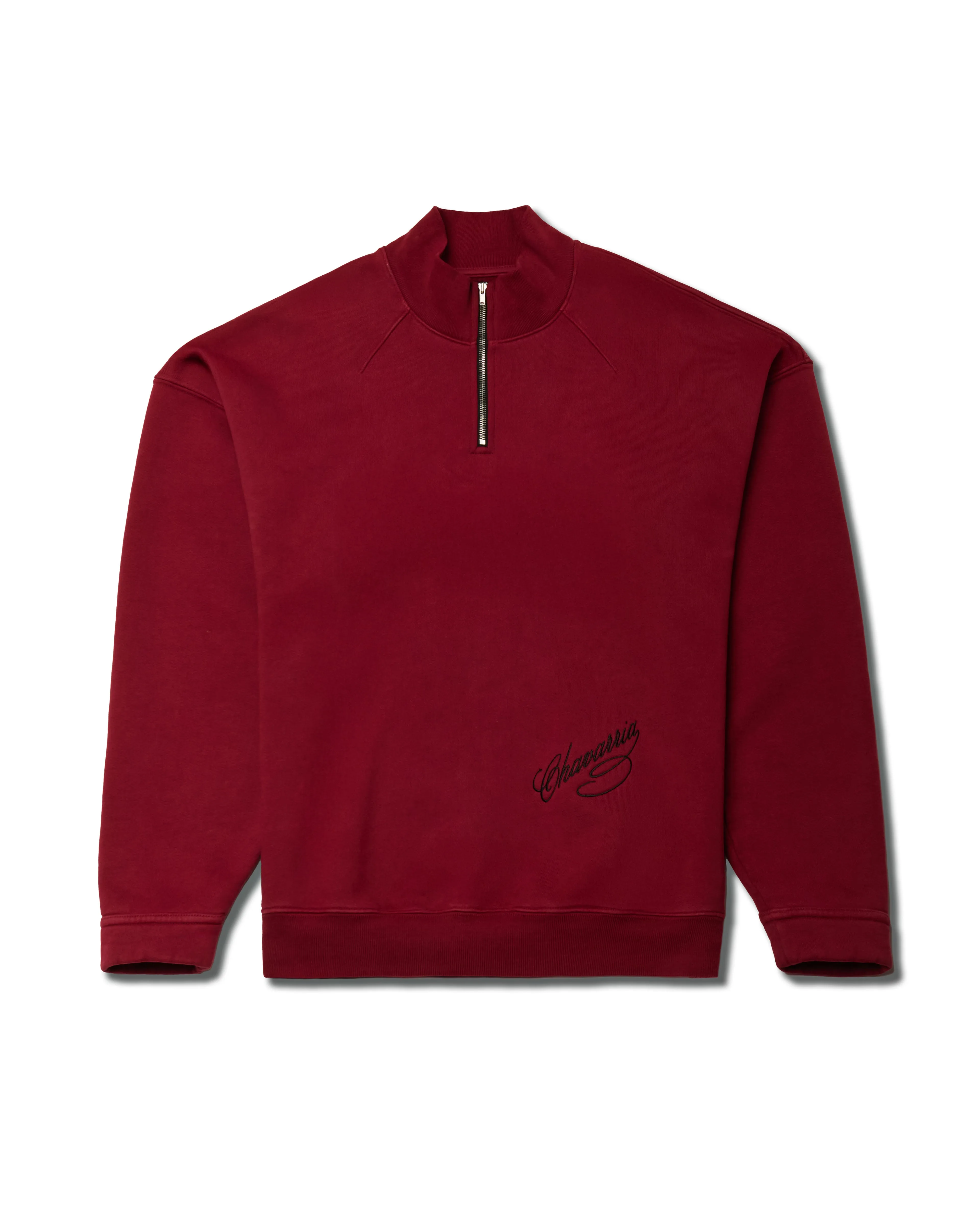 BRAVO QUARTER ZIP - RED sold by Willy Chavarria