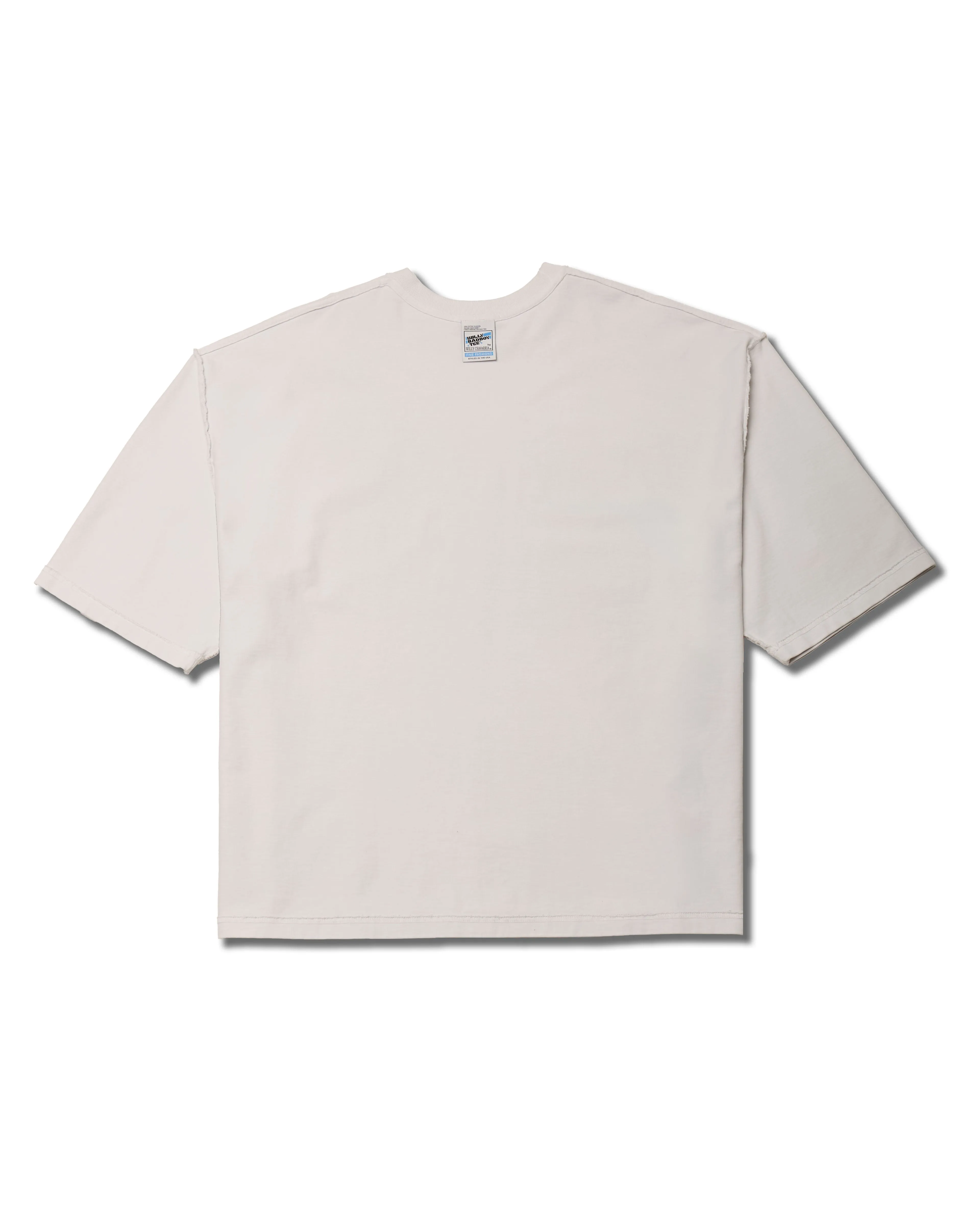 'WILLY' INSIDE OUT BUFFALO TEE - WHITE sold by Willy Chavarria product image thumbnail 2