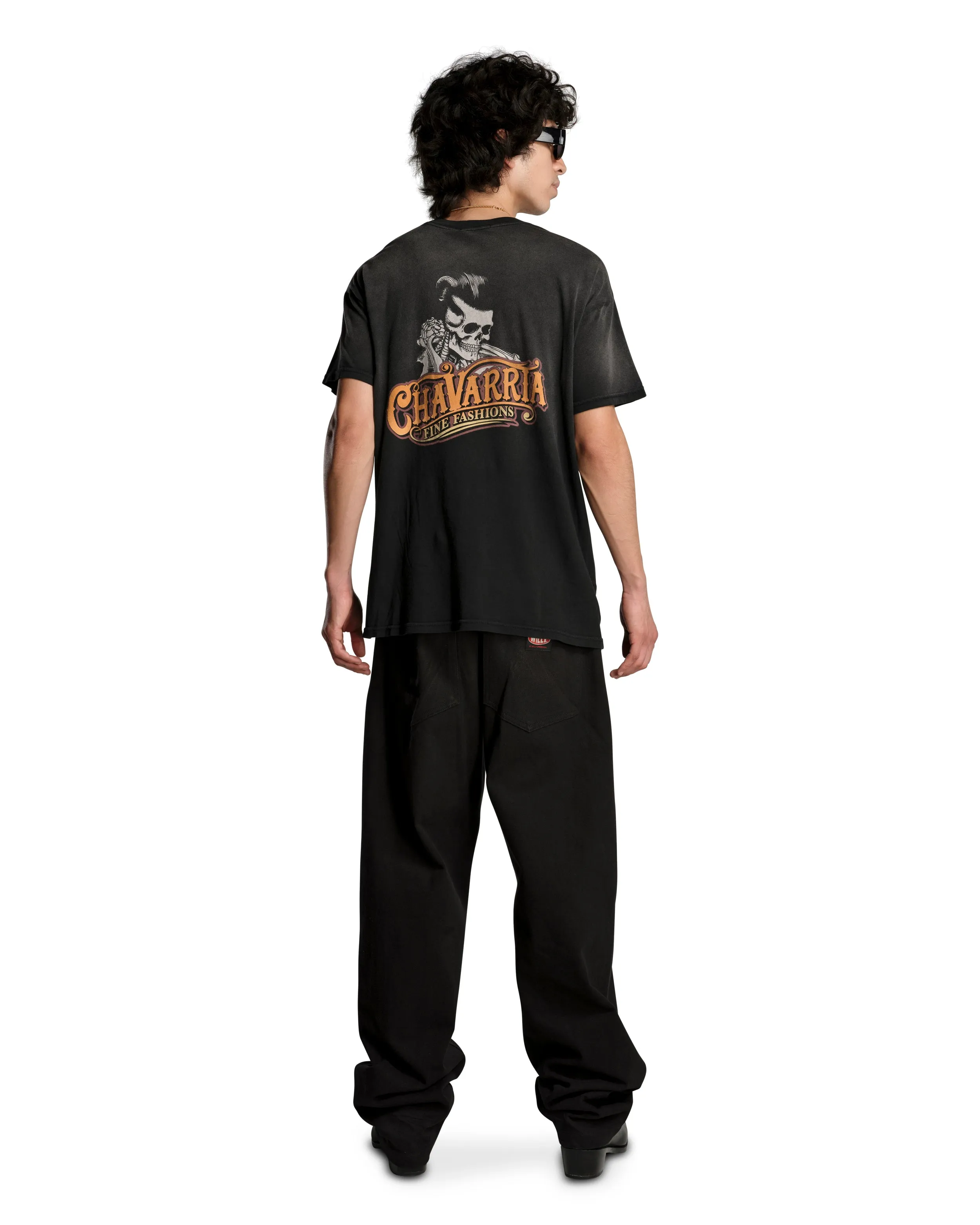 CHAVARRIA POMADE EASY TEE - BLACK sold by Willy Chavarria product image thumbnail 5