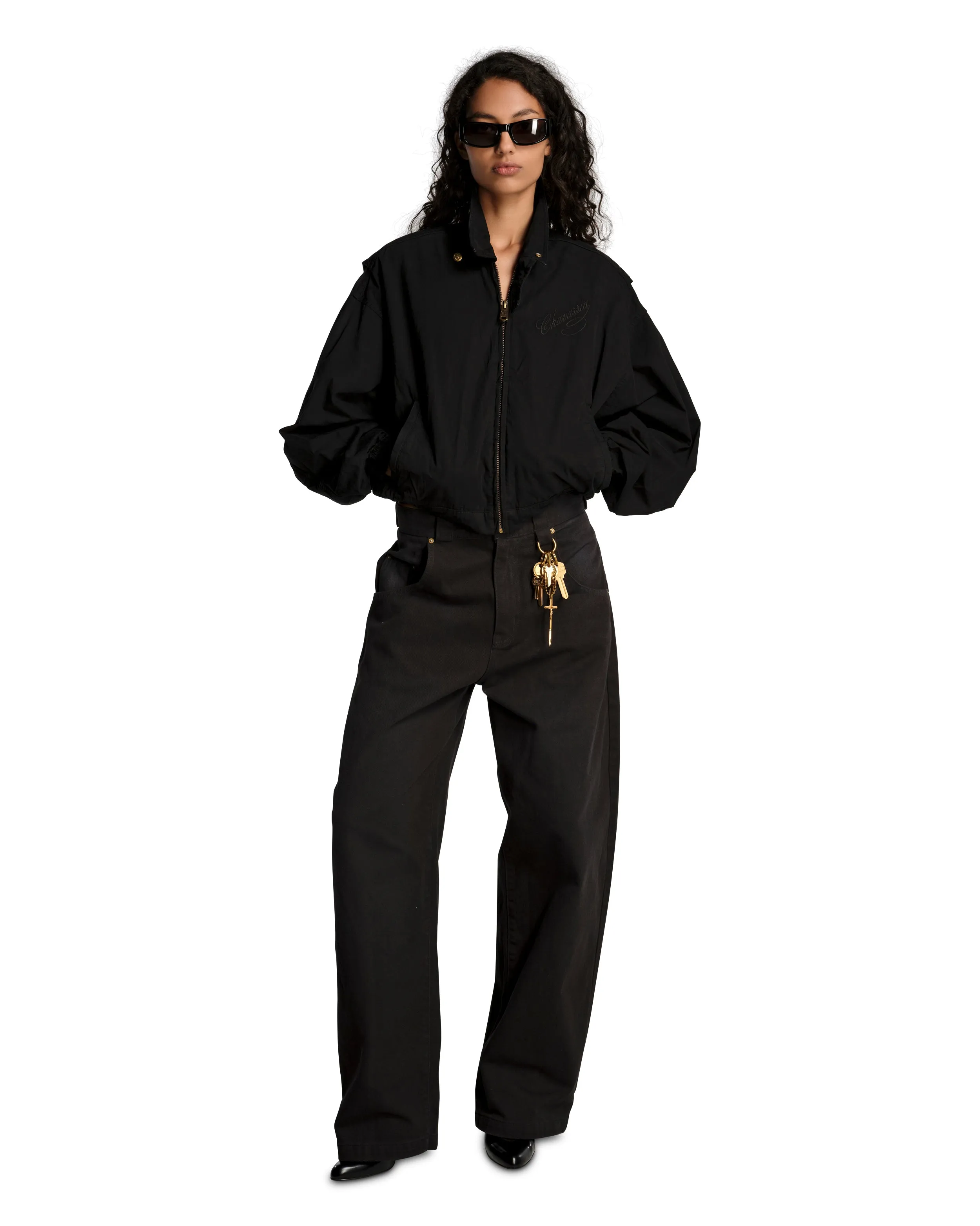 WASCO ZIP JACKET - BLACK sold by Willy Chavarria product image thumbnail 5