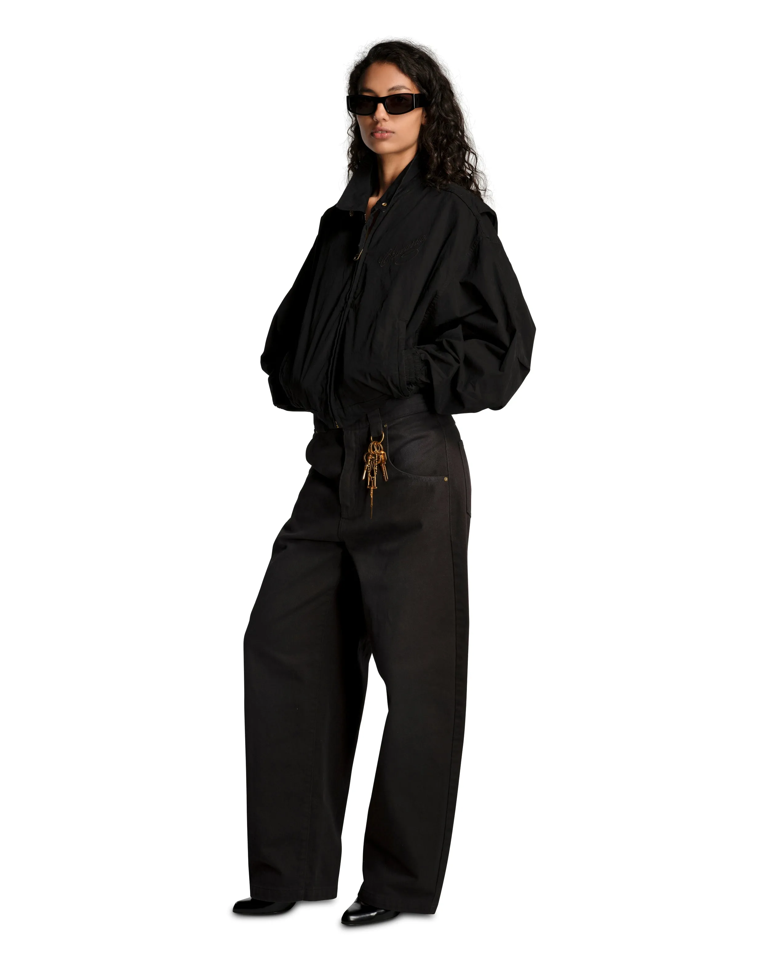 WASCO ZIP JACKET - BLACK sold by Willy Chavarria product image thumbnail 4