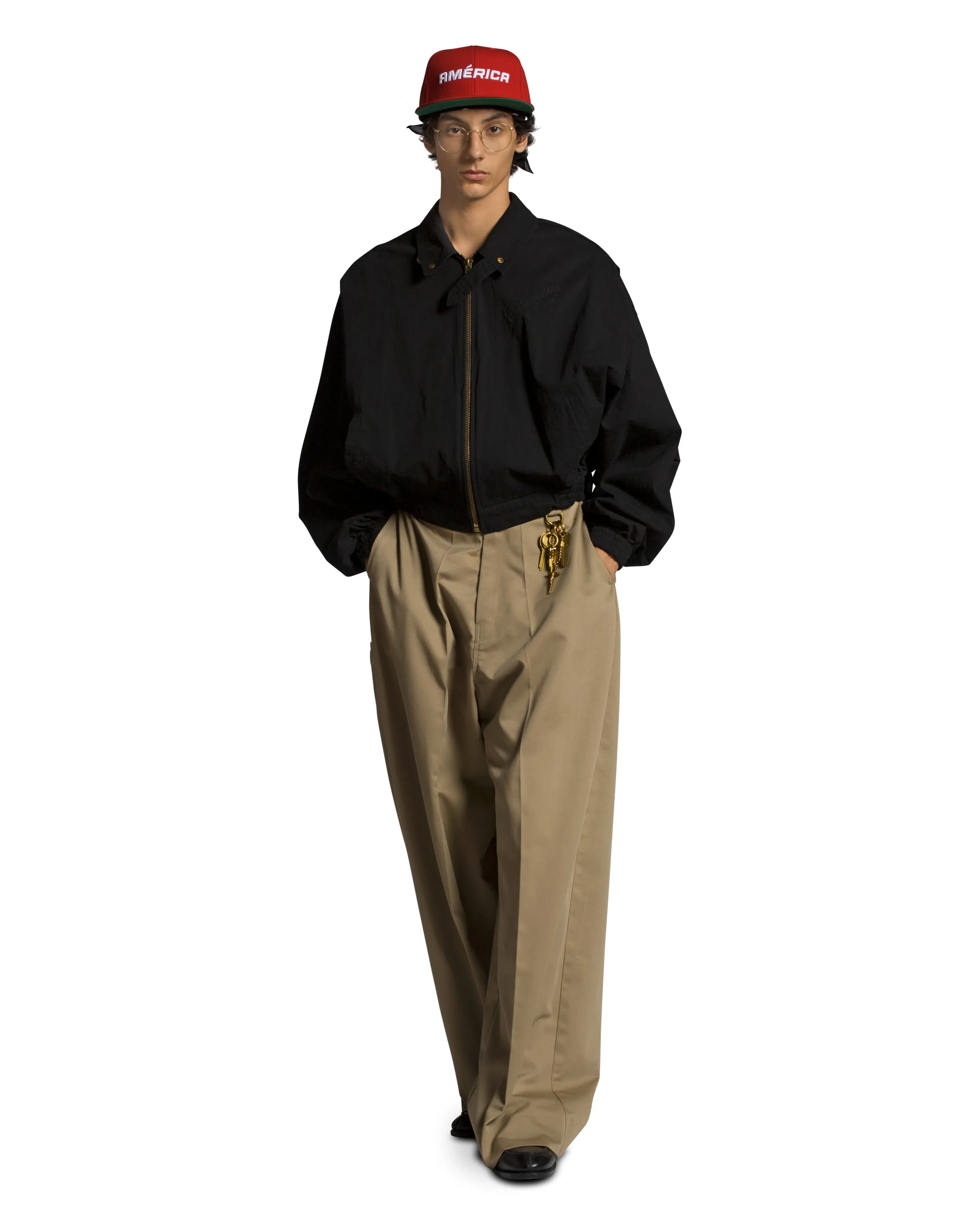 WASCO ZIP JACKET - BLACK sold by Willy Chavarria product image thumbnail 3
