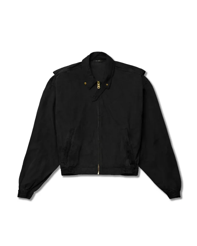 WASCO ZIP JACKET - BLACK made by Willy Chavarria