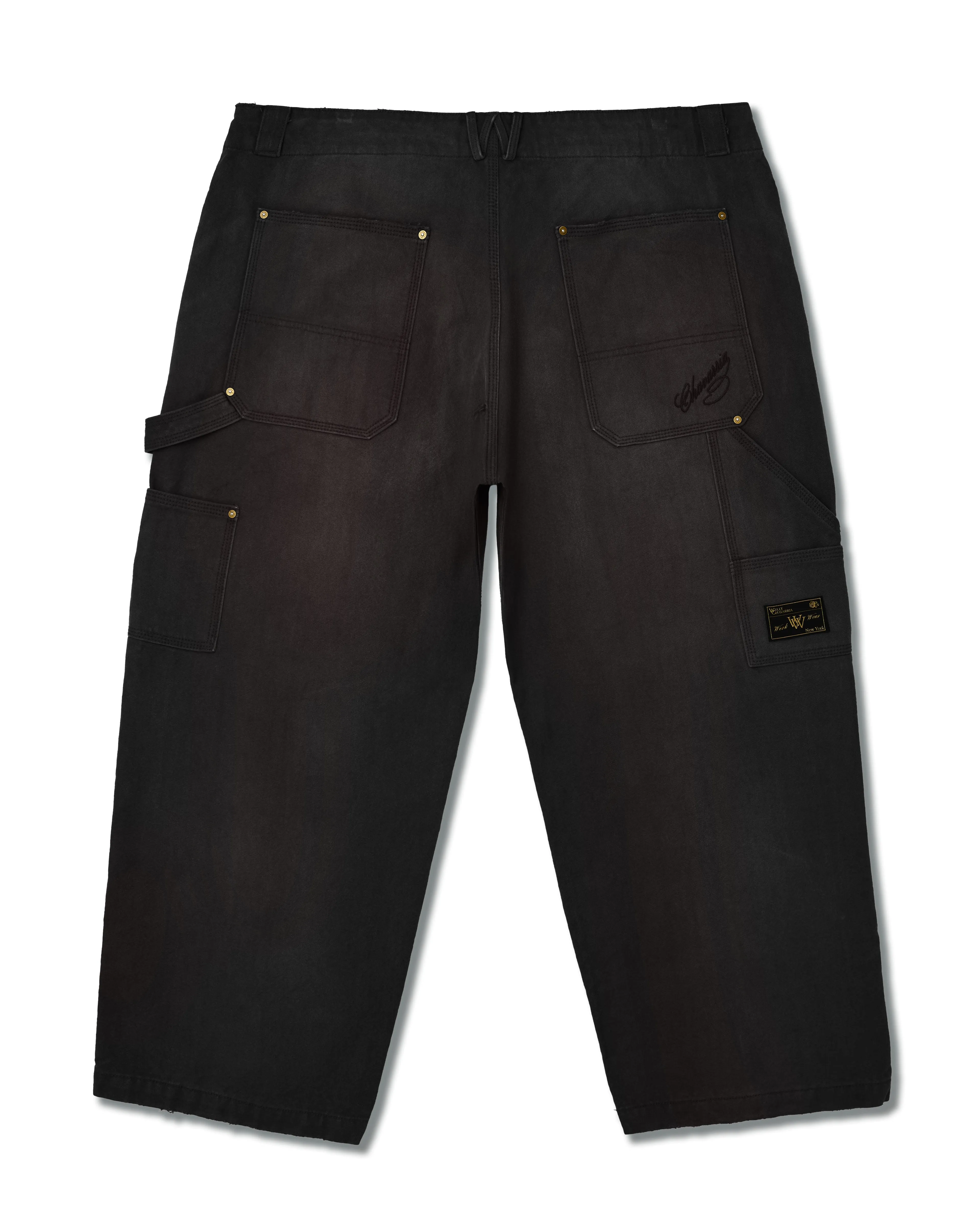 WORKWEAR TOLUCA PANT - BLACK sold by Willy Chavarria product image thumbnail 2
