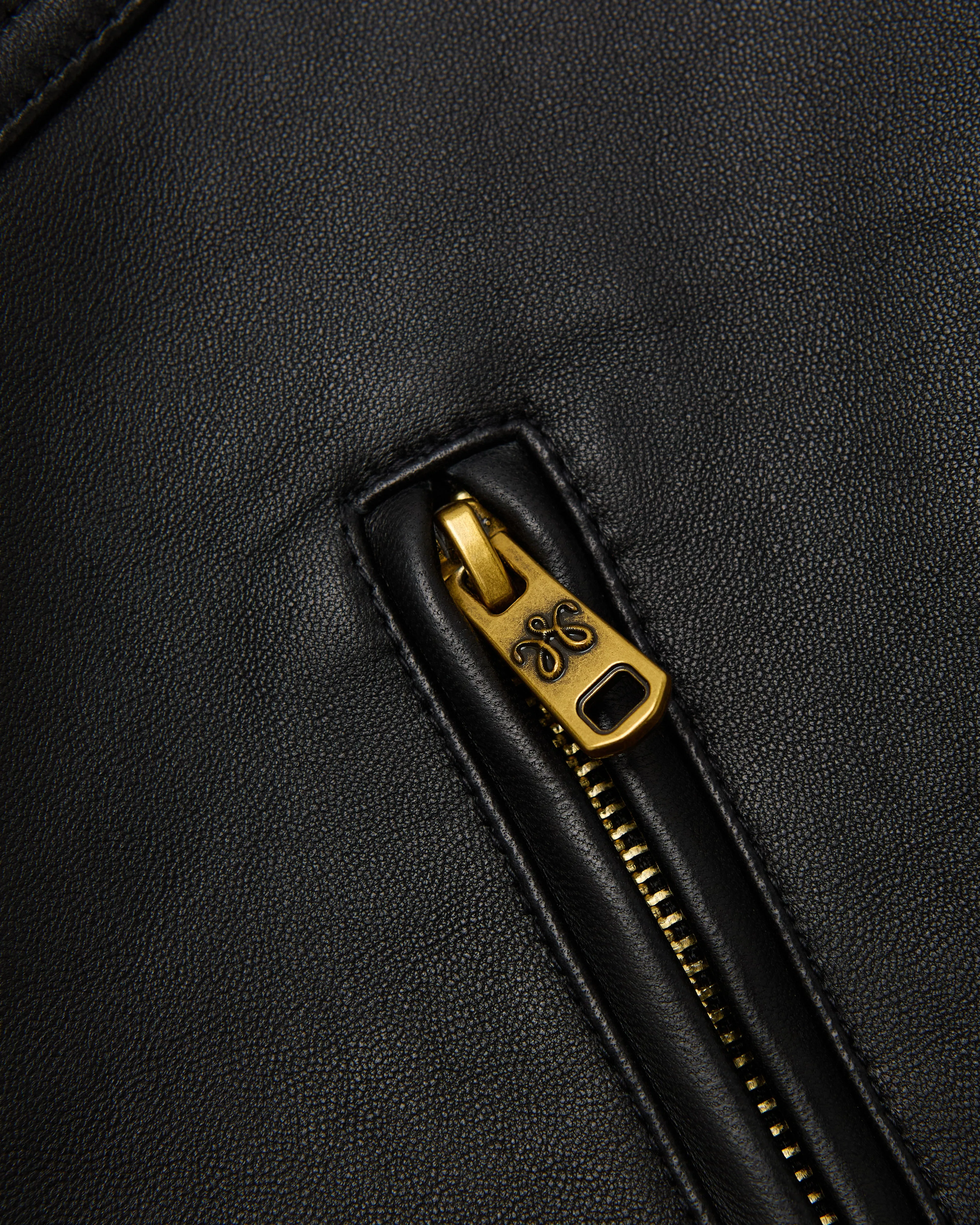 RUFF RIDER LEATHER JACKET - BLACK sold by Willy Chavarria product image thumbnail 5