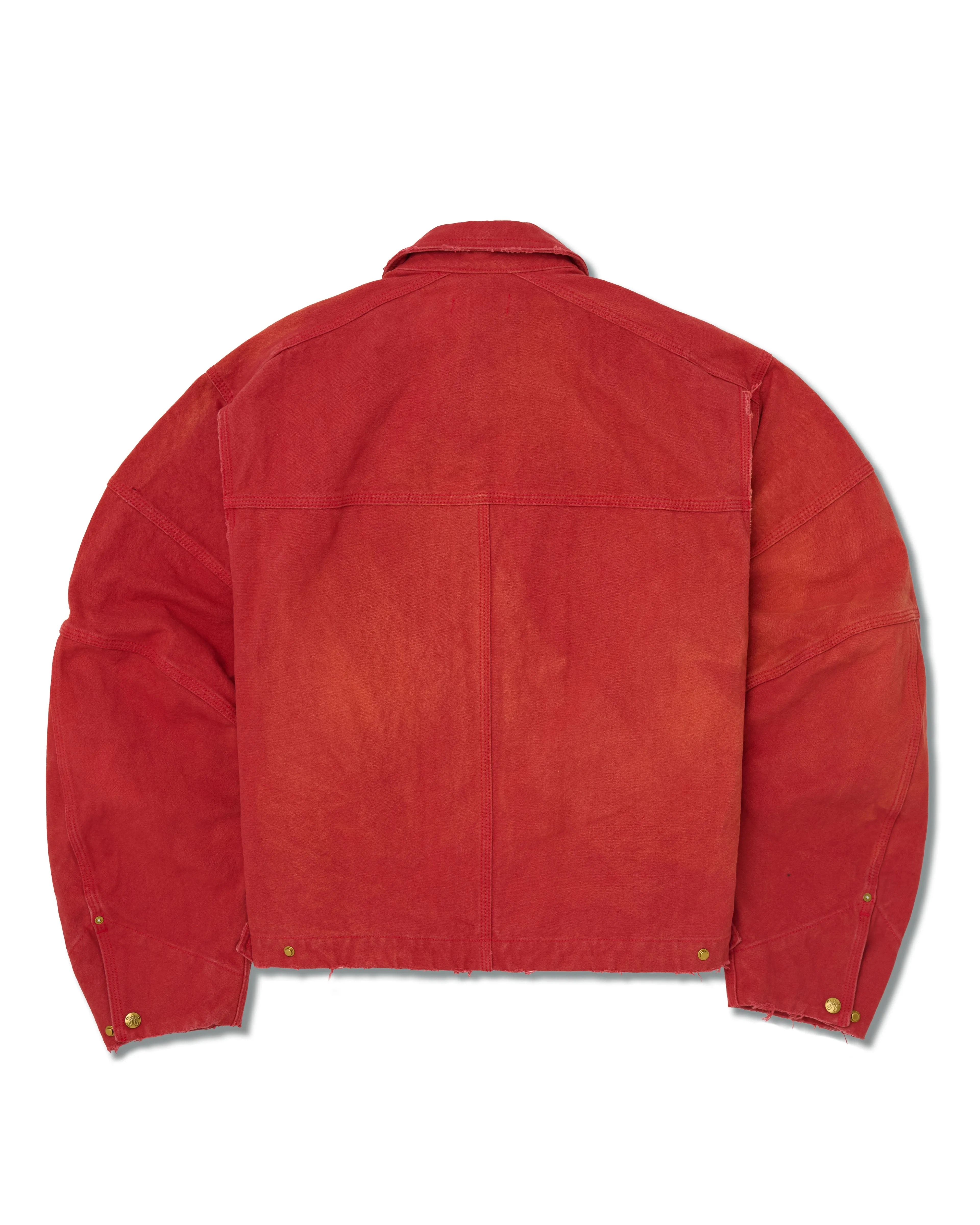 STOCKTON WORK JACKET - RED sold by Willy Chavarria product image thumbnail 2