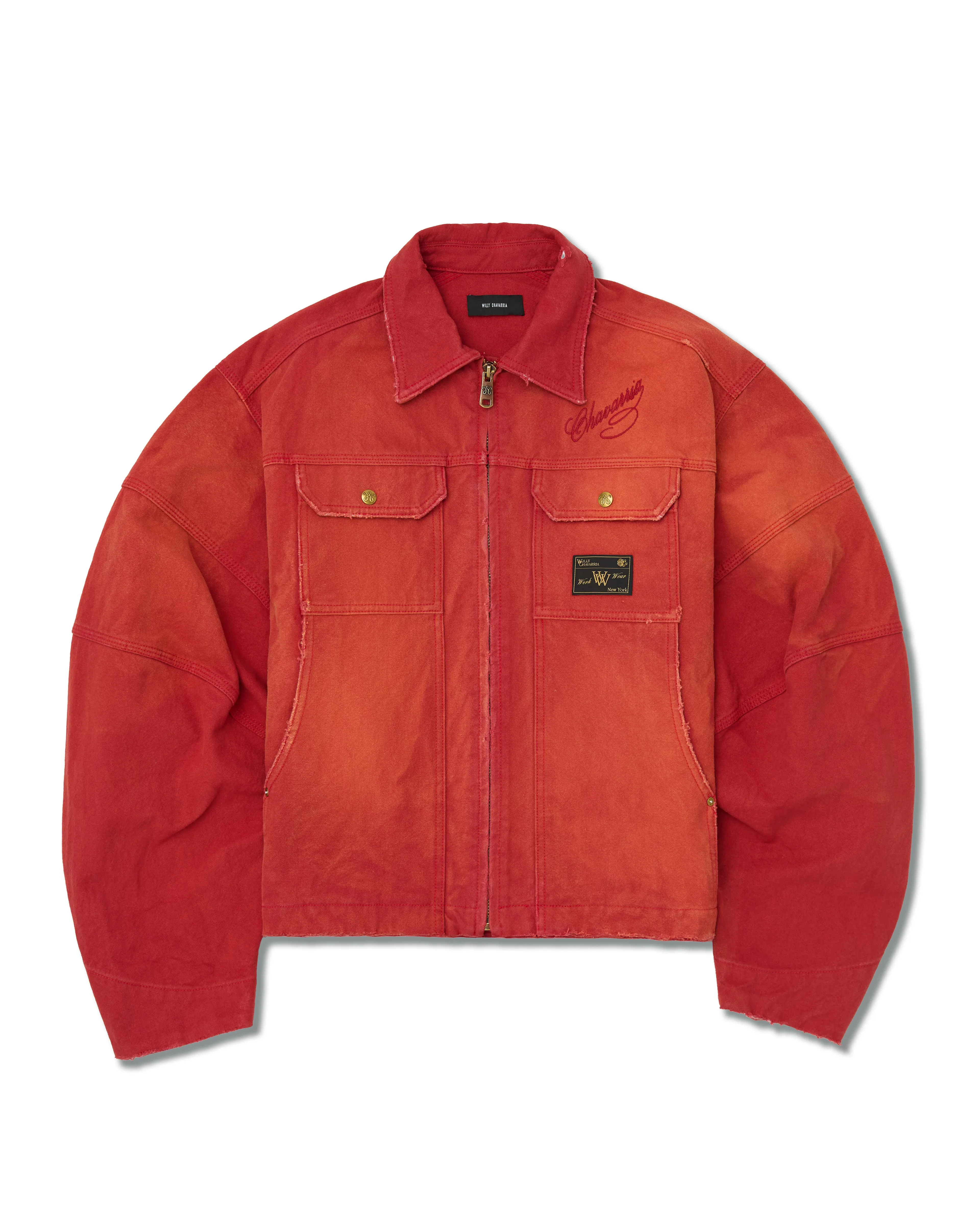 STOCKTON WORK JACKET - RED sold by Willy Chavarria