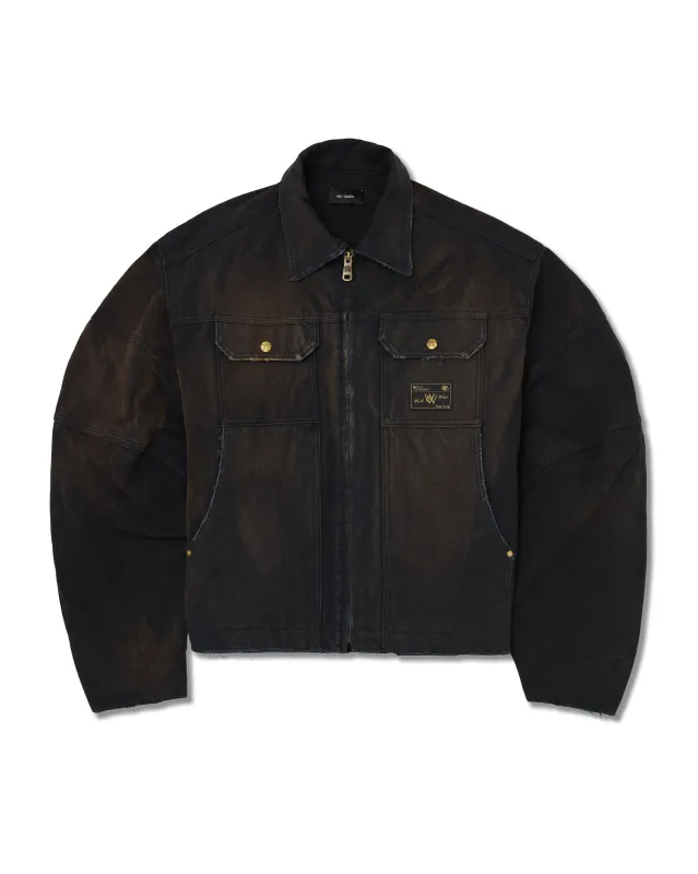 STOCKTON WORK JACKET - BLACK made by Willy Chavarria