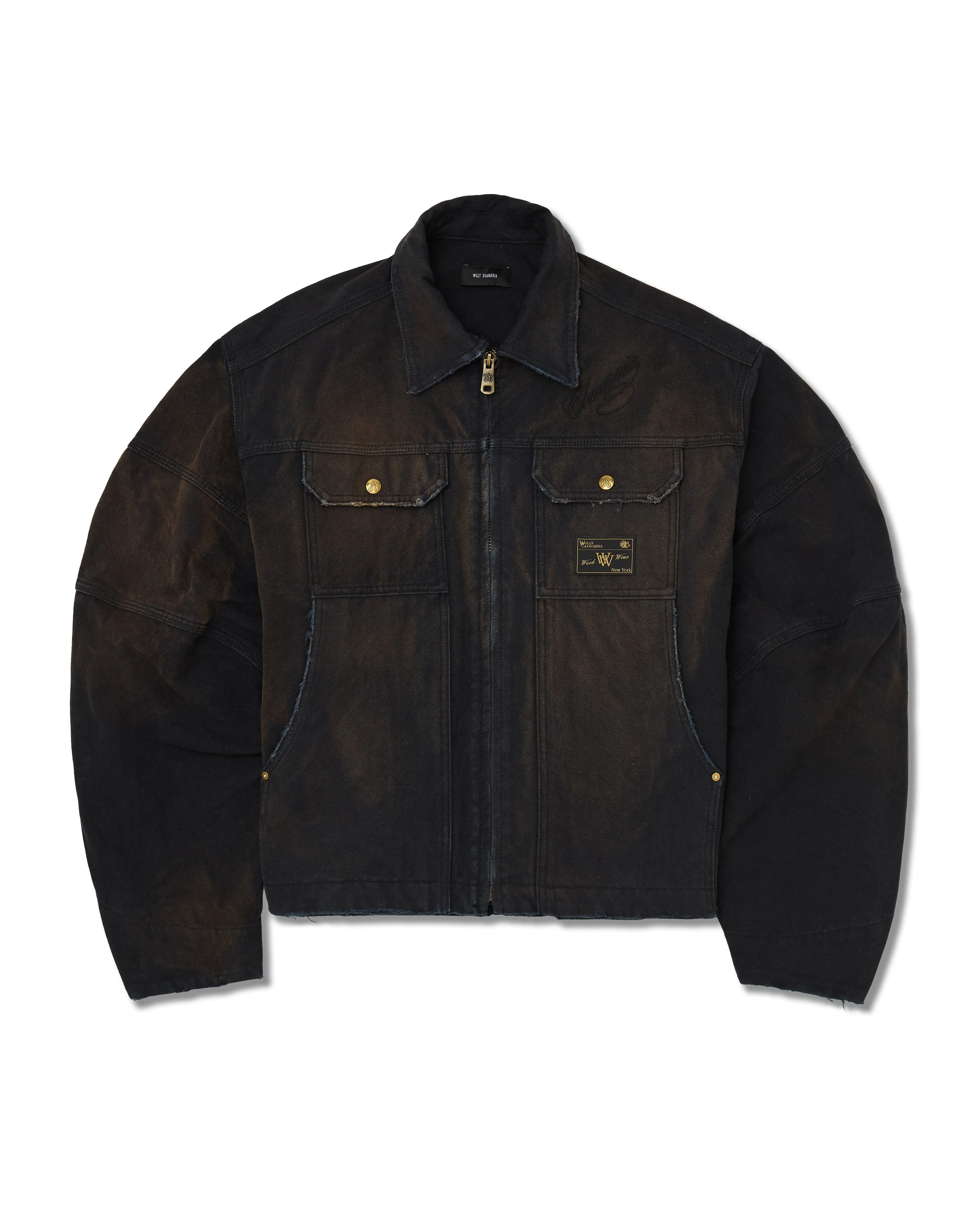 STOCKTON WORK JACKET - BLACK sold by Willy Chavarria
