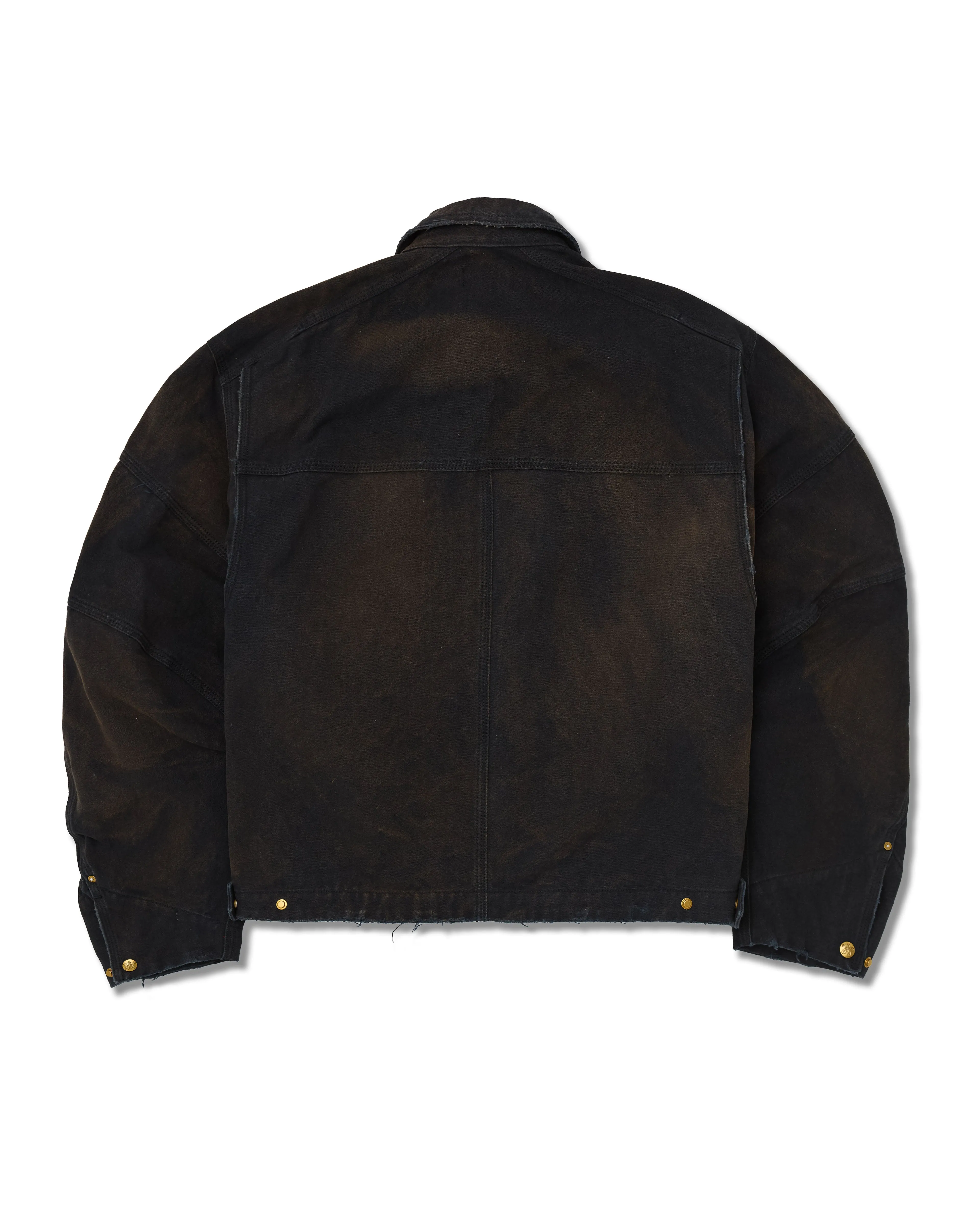 STOCKTON WORK JACKET - BLACK sold by Willy Chavarria product image thumbnail 2