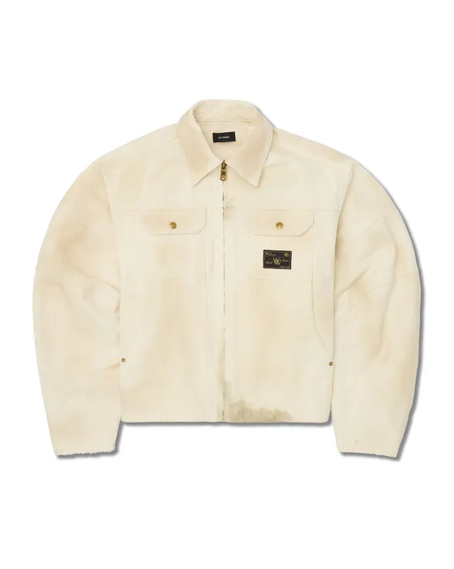 STOCKTON WORK JACKET - WHITE made by Willy Chavarria