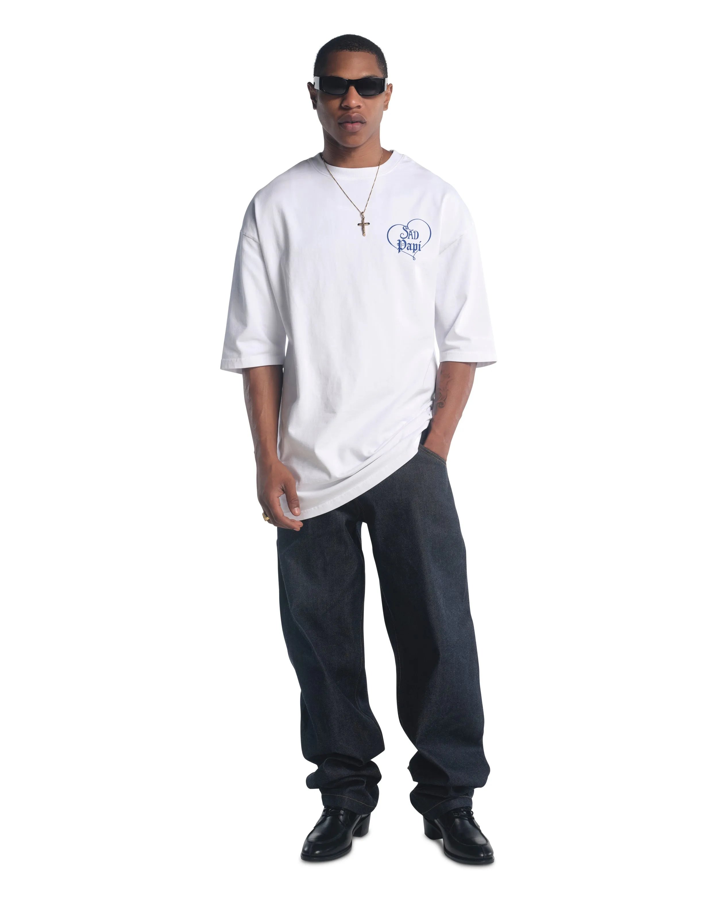 PRECIOUS SAD PAPI - WHITE sold by Willy Chavarria product image thumbnail 3