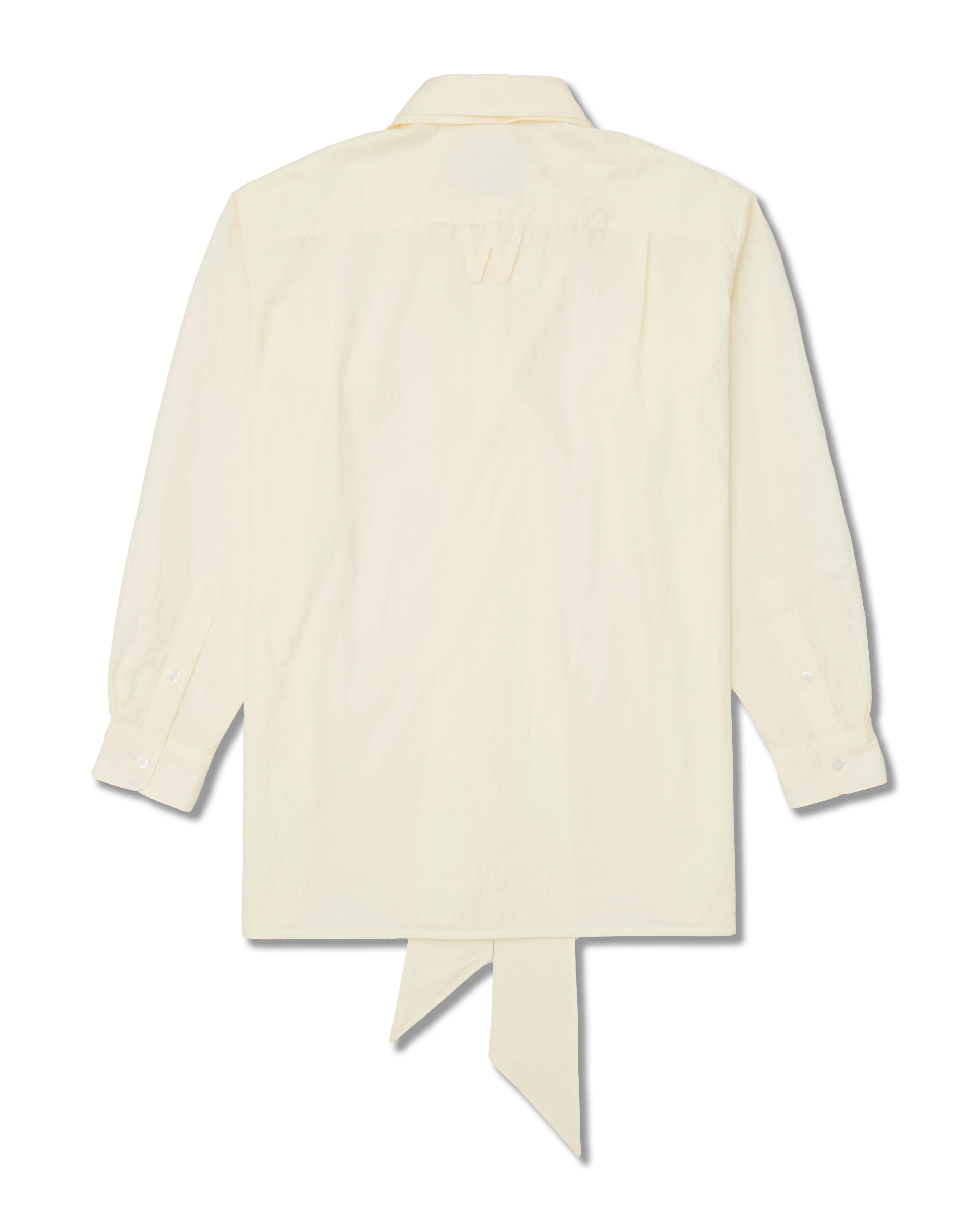 CRAVAT SHIRT - OFF WHITE sold by Willy Chavarria product image thumbnail 2