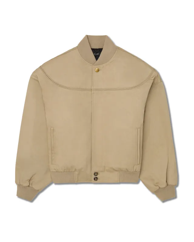 GAS STATION BOMBER - TRAVERTINE sold by Willy Chavarria