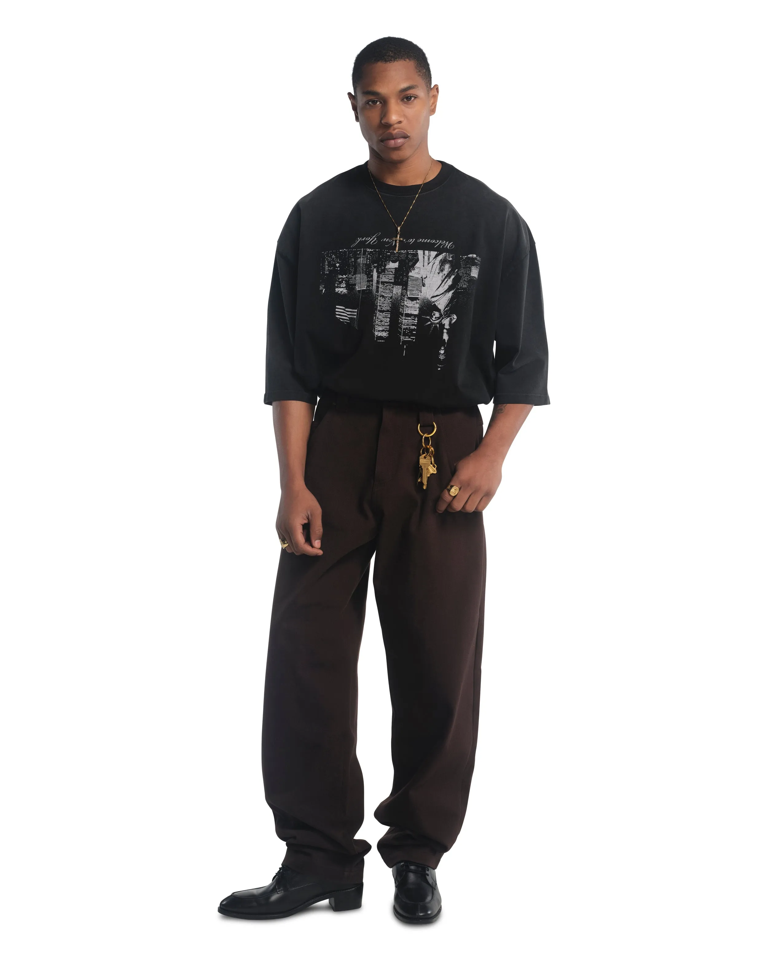 BAD BOY JEAN - CHOCOLATE sold by Willy Chavarria product image thumbnail 3