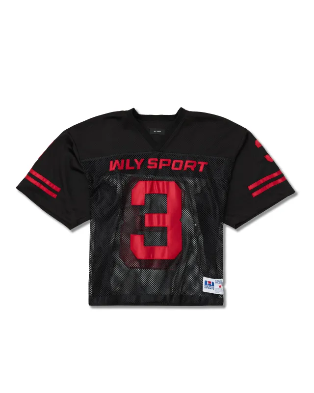 WILLY FOOTBALL JERSEY - BLACK sold by Willy Chavarria